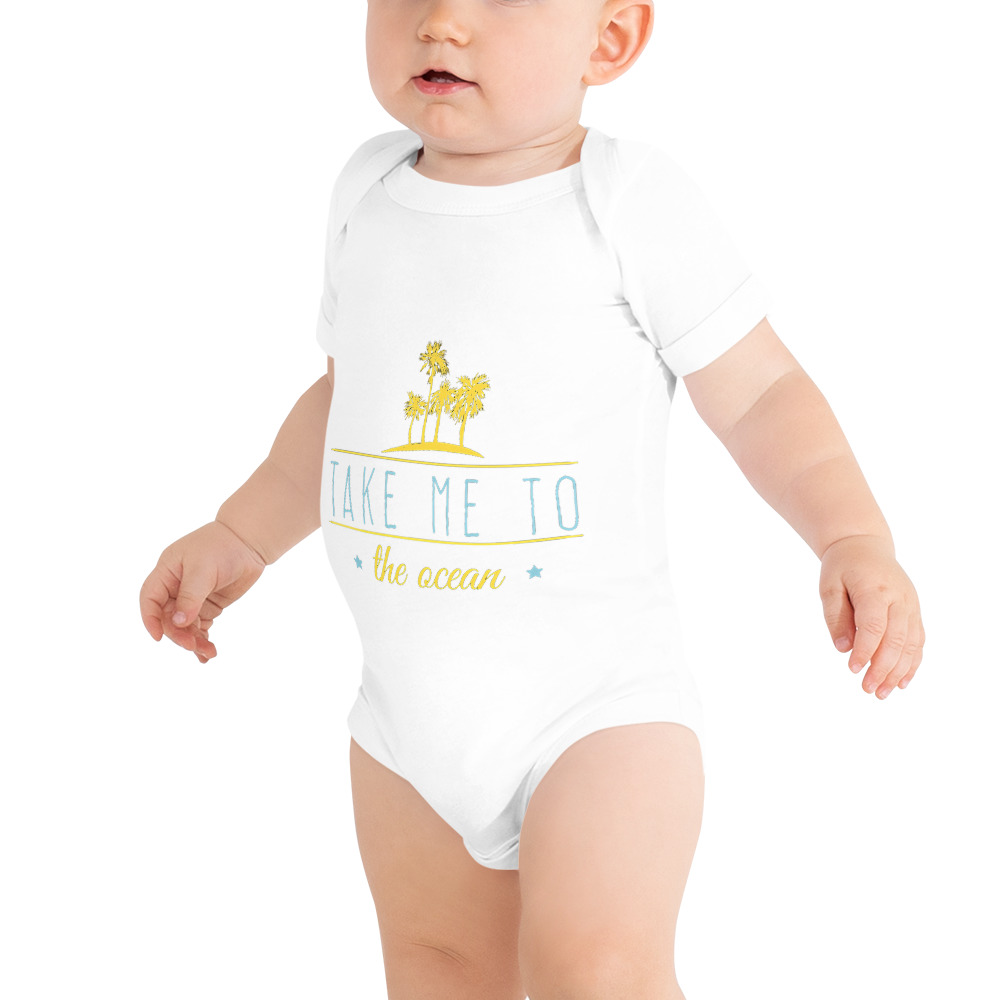 Take me to the Ocean - Baby Onesie - Image 3