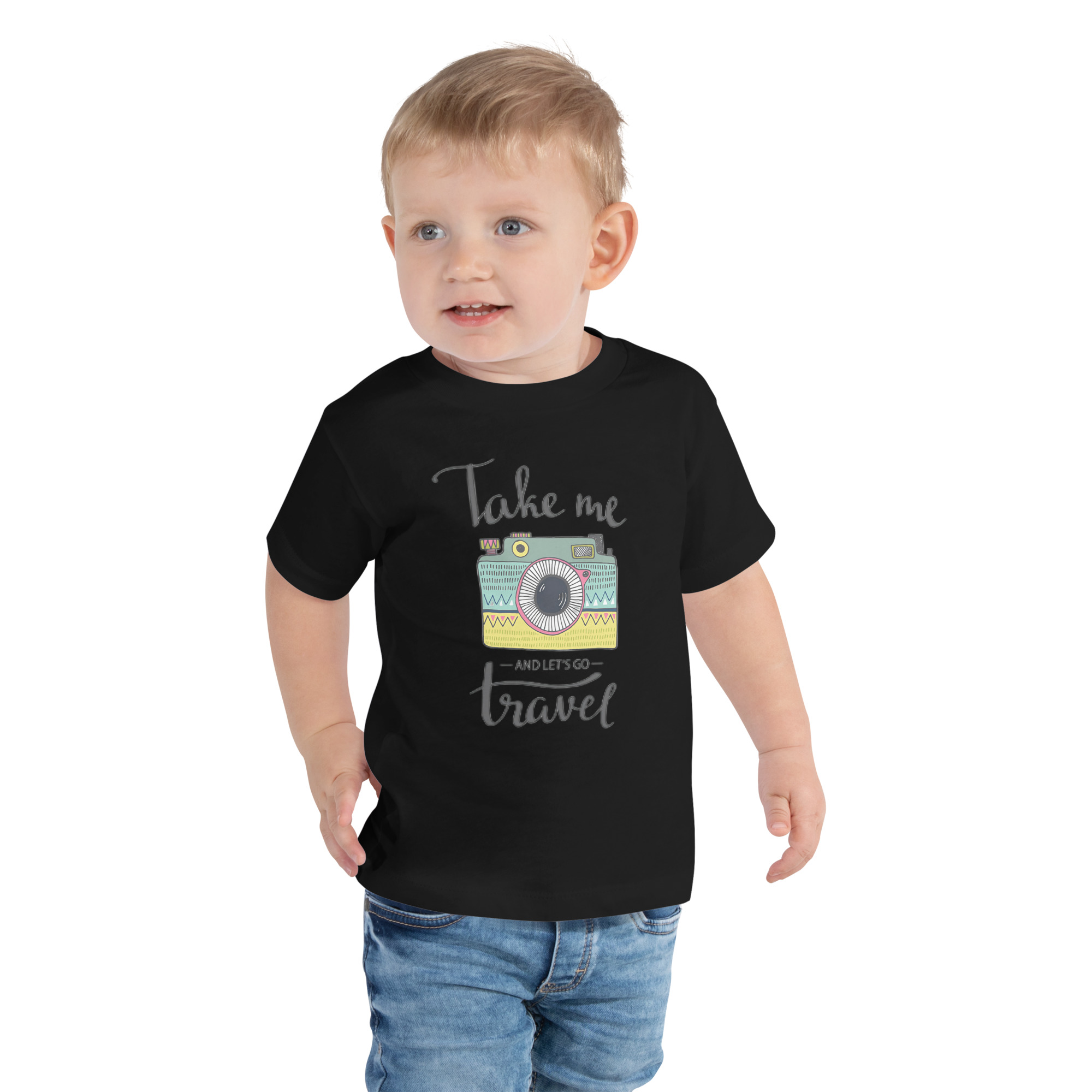 Take Me and Let's Go Travel - Toddler Tee - Image 2