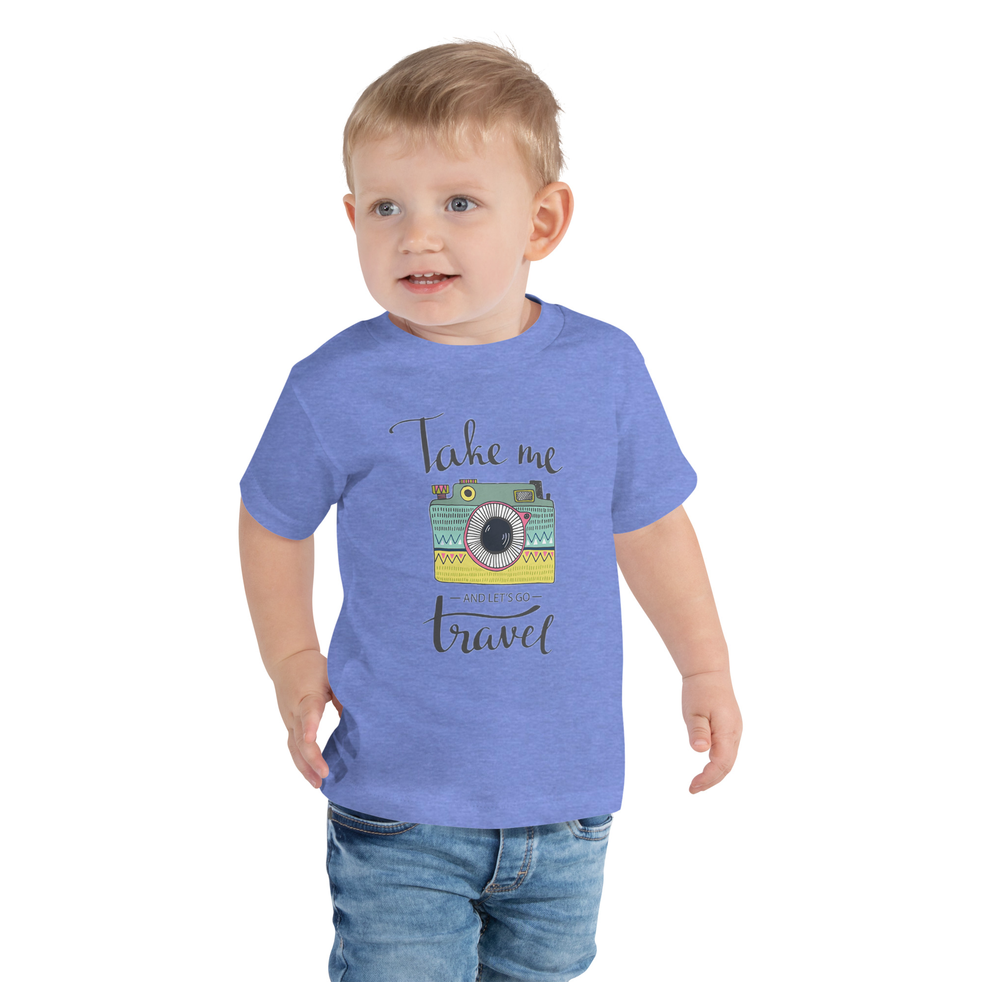 Take Me and Let's Go Travel - Toddler Tee - Image 3