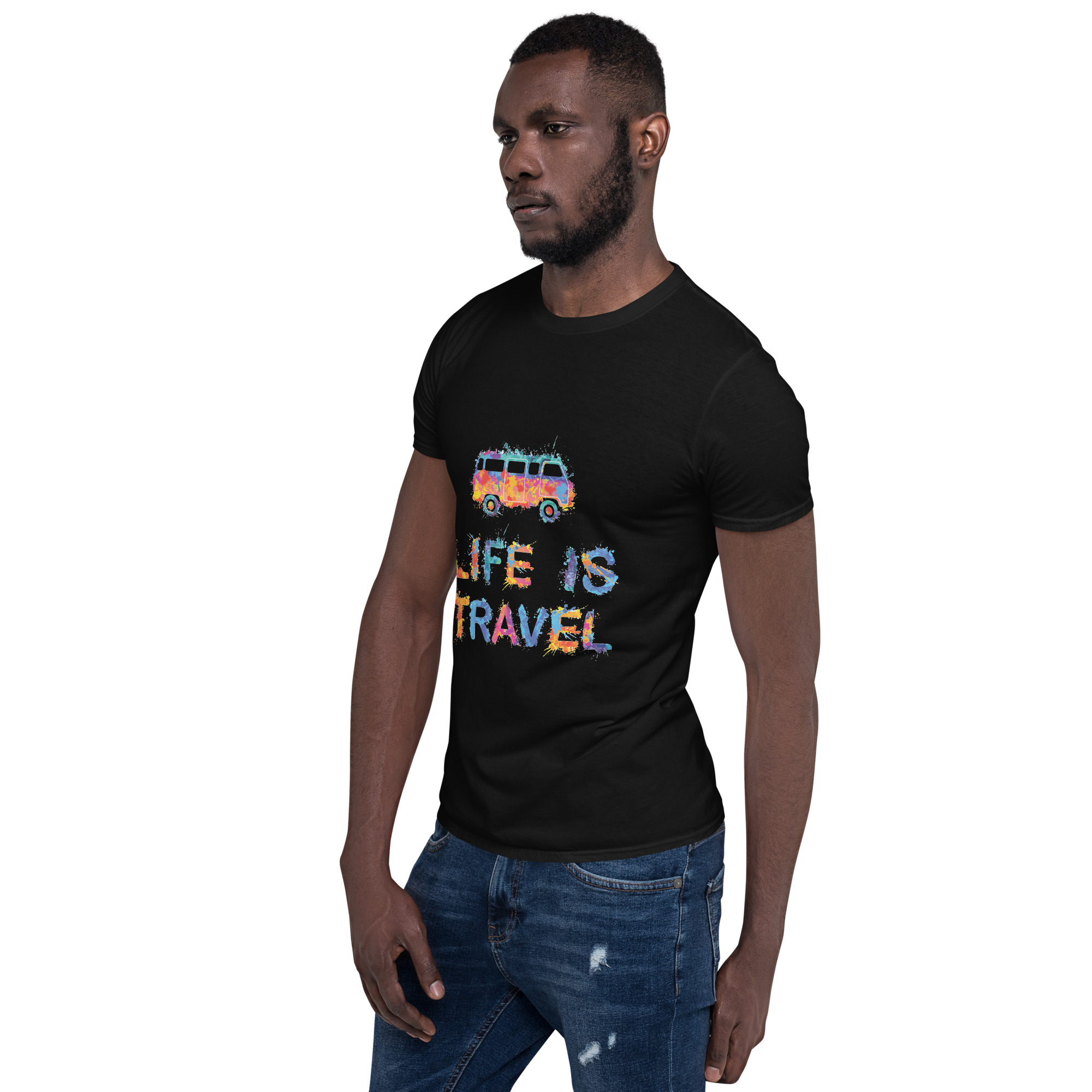 Life is Travel - Short-Sleeve Unisex T-Shirt - Image 3