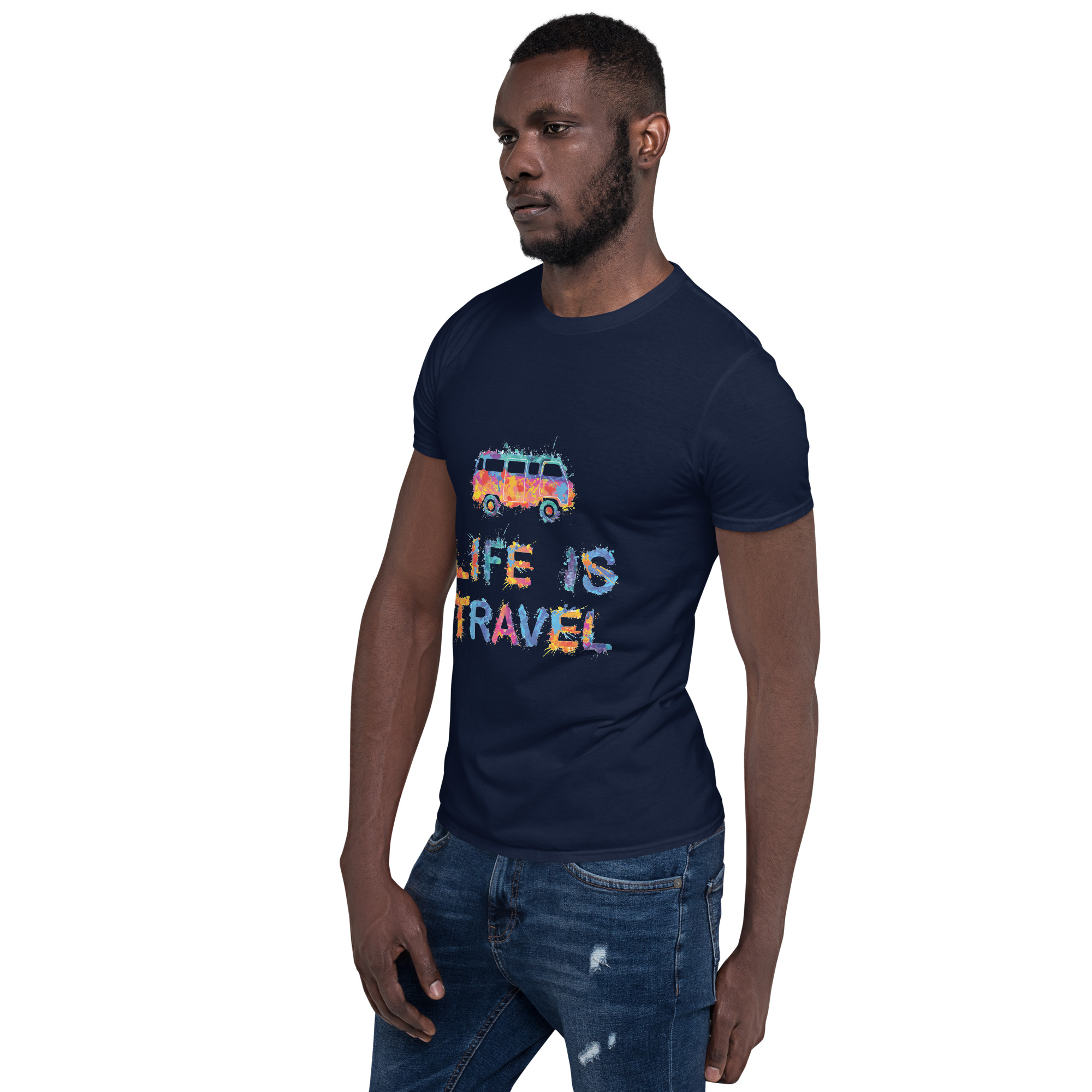 Life is Travel - Short-Sleeve Unisex T-Shirt - Image 6