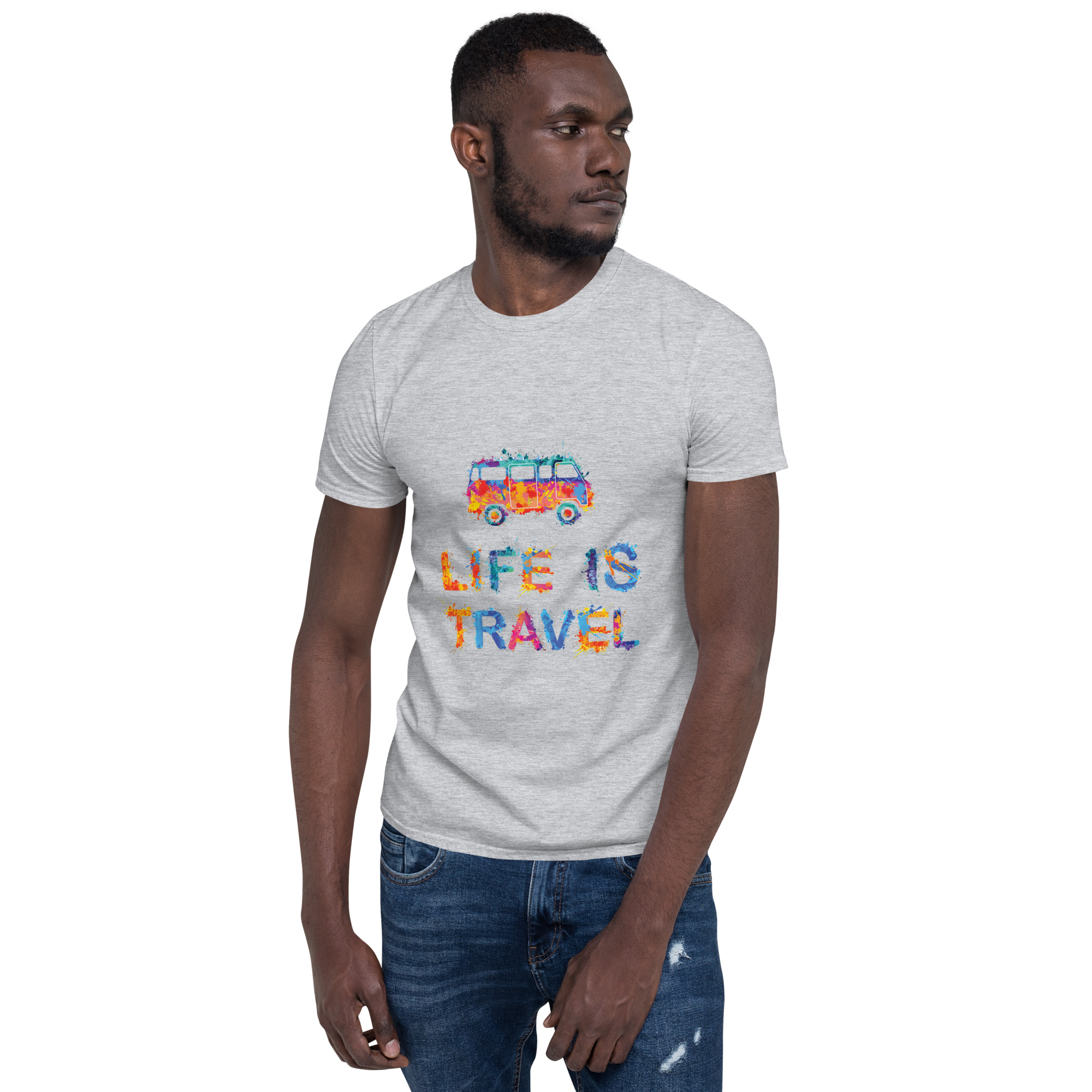 Life is Travel - Short-Sleeve Unisex T-Shirt - Image 10