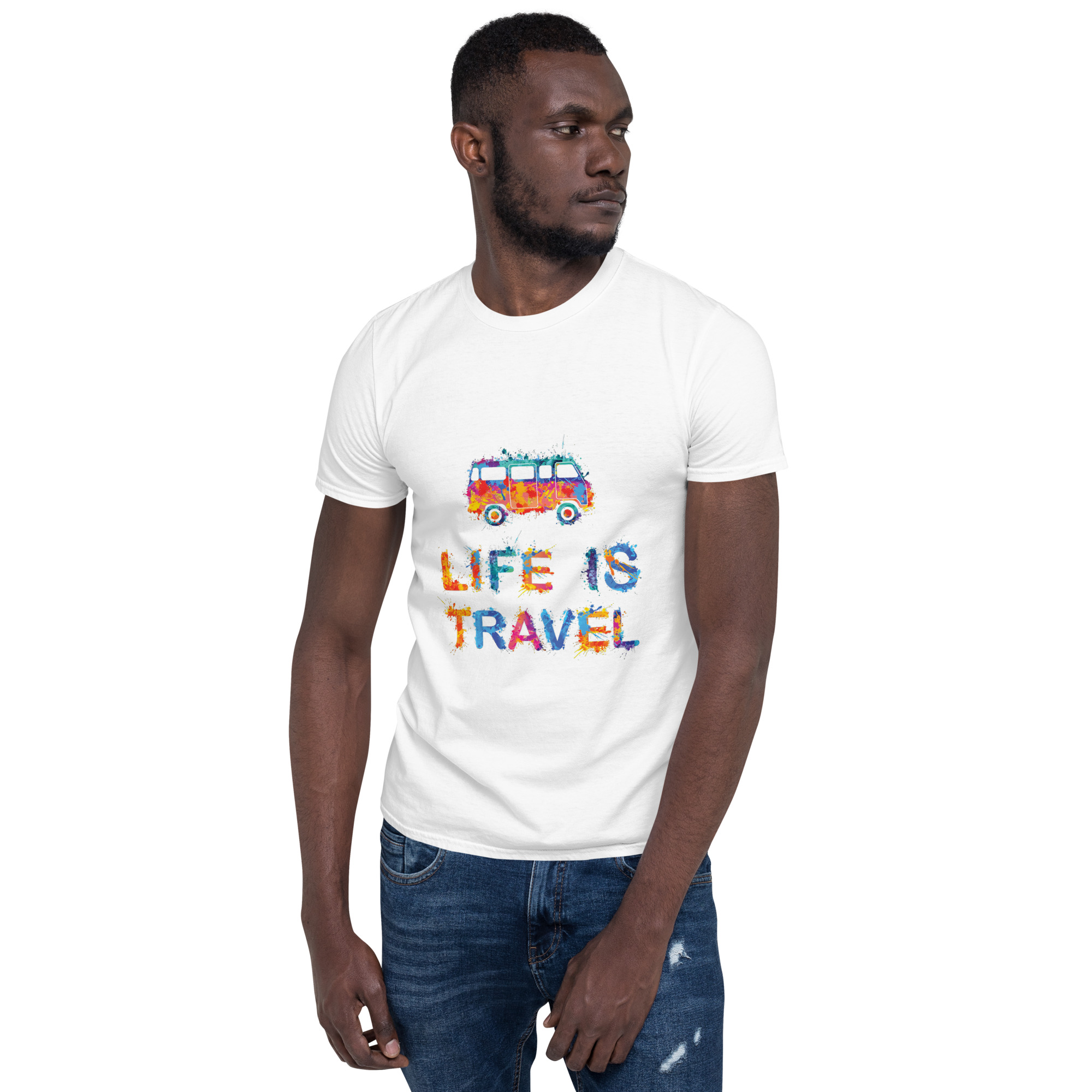 Life is Travel - Short-Sleeve Unisex T-Shirt - Image 13