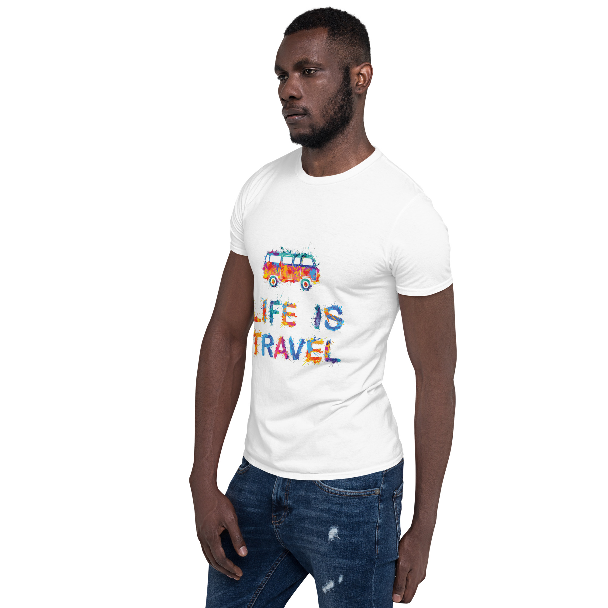 Life is Travel - Short-Sleeve Unisex T-Shirt - Image 15