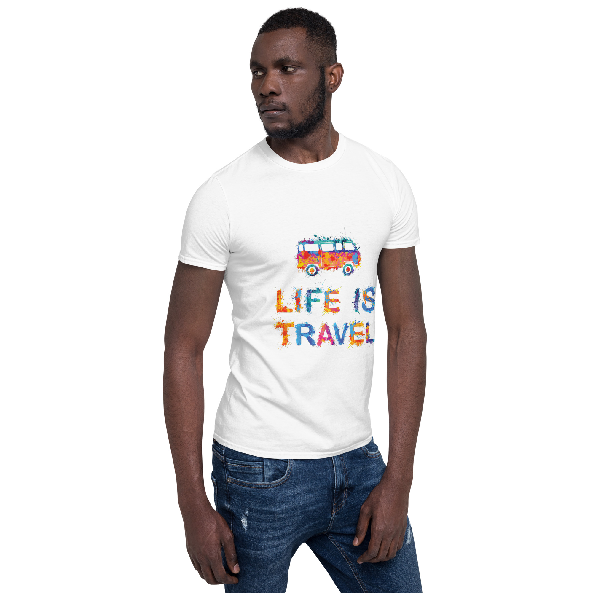 Life is Travel - Short-Sleeve Unisex T-Shirt - Image 14