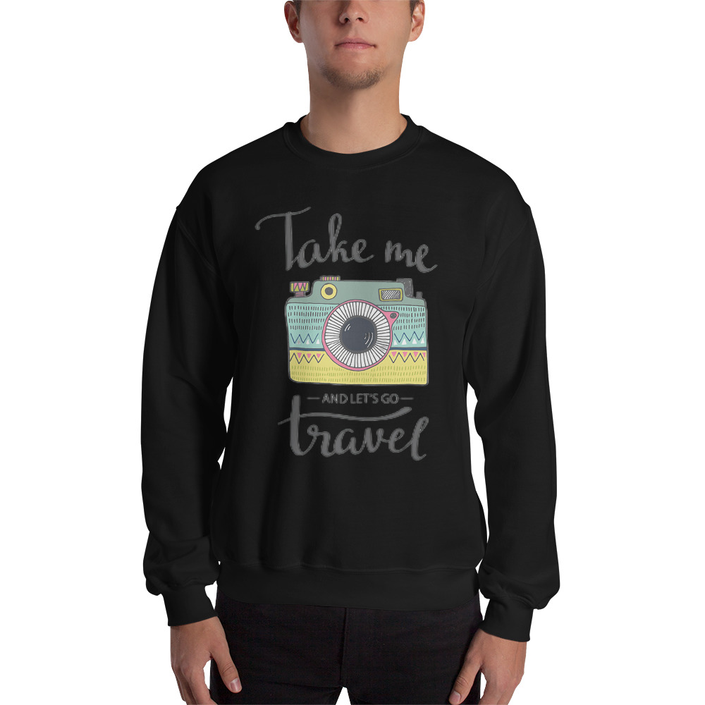 Take Me and Let's Go Travel - Sweatshirt - Image 2