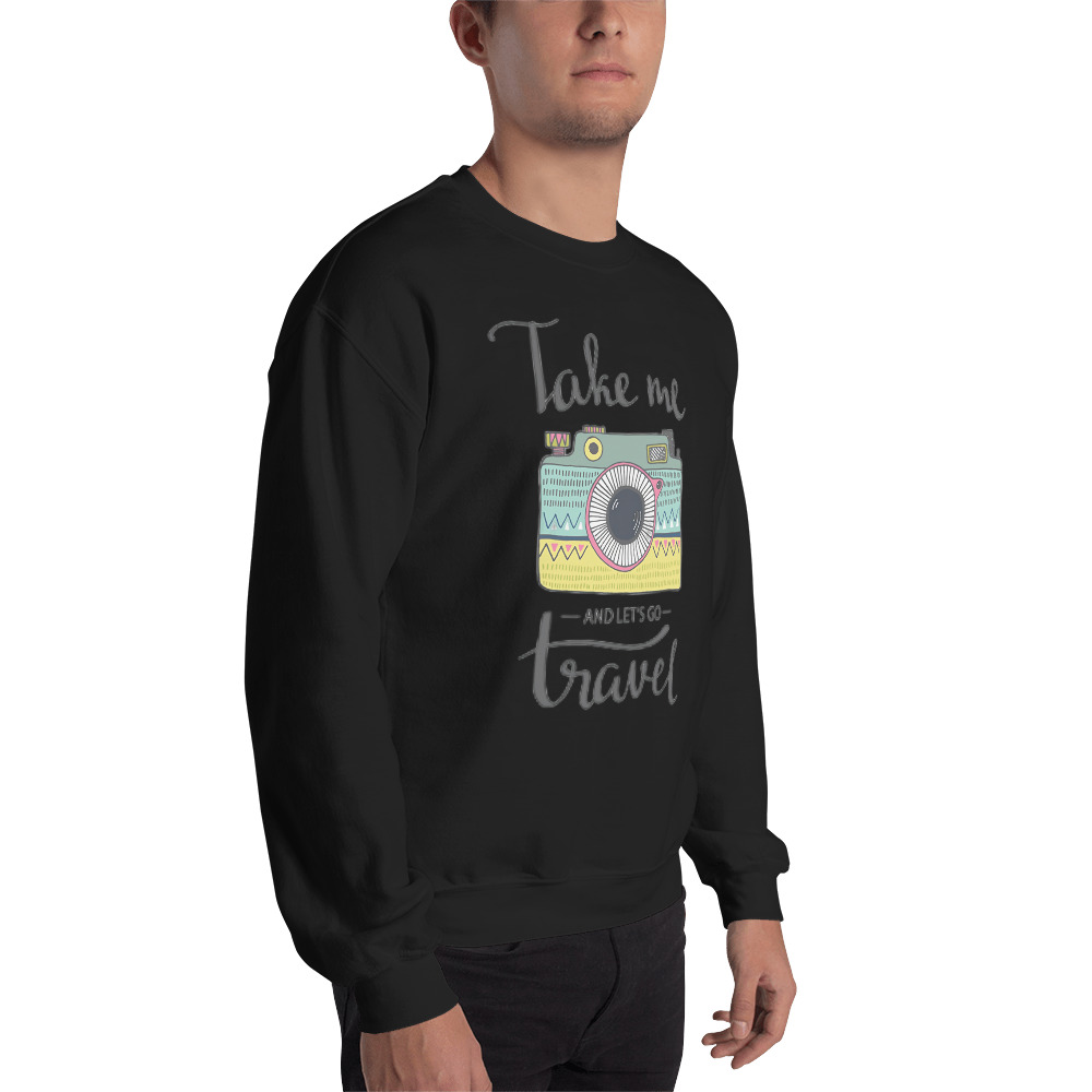 Take Me and Let's Go Travel - Sweatshirt - Image 3