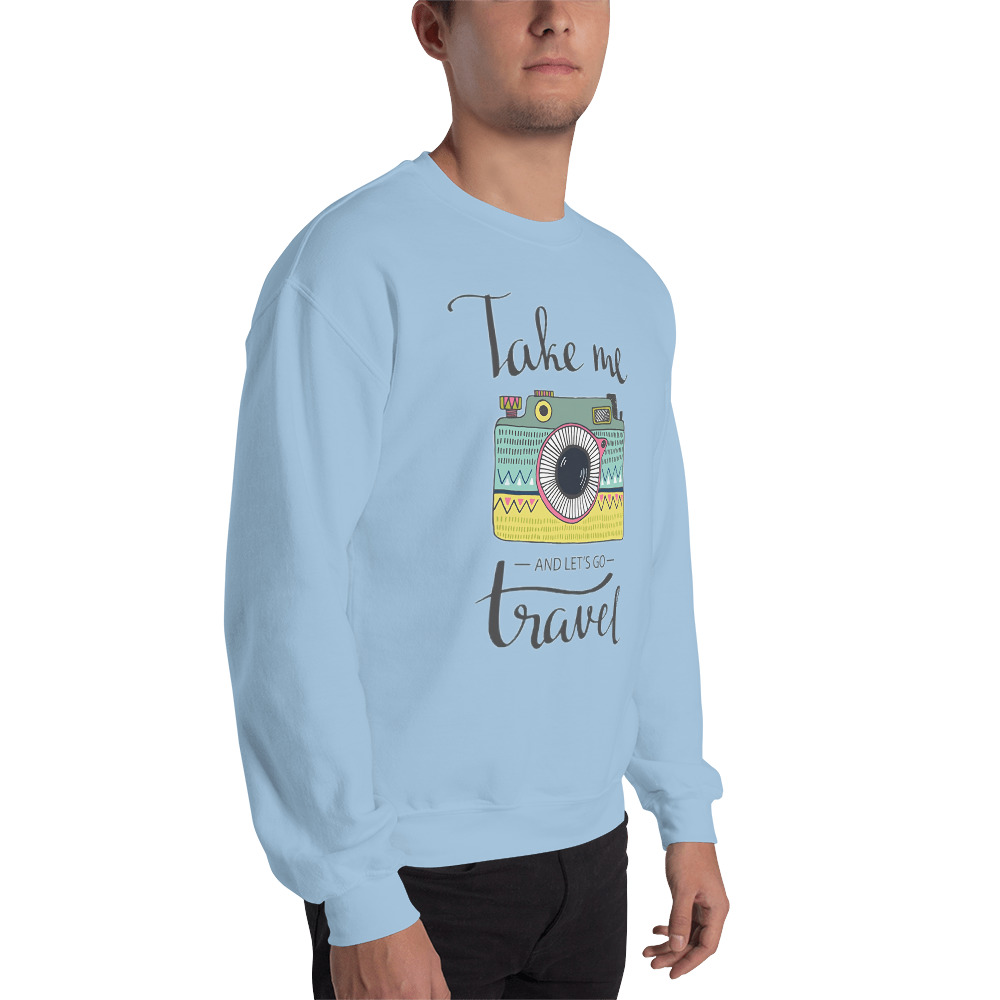 Take Me and Let's Go Travel - Sweatshirt - Image 12
