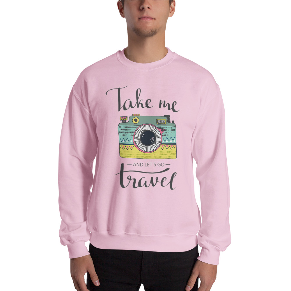 Take Me and Let's Go Travel - Sweatshirt - Image 16