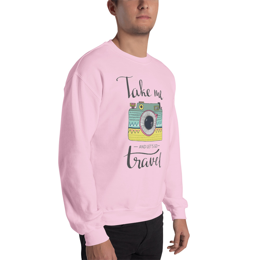 Take Me and Let's Go Travel - Sweatshirt - Image 17