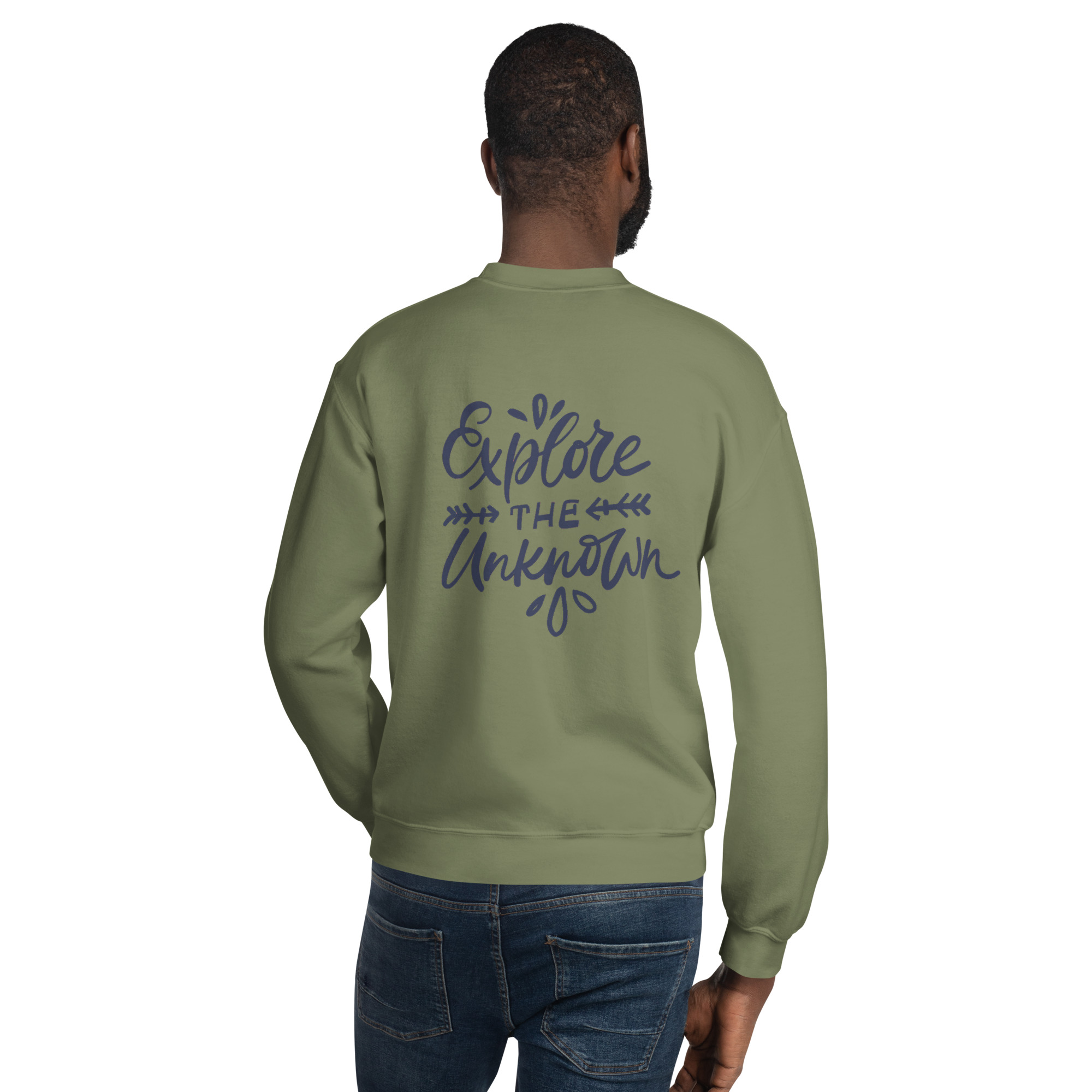 Explore the Unknown - Unisex Sweatshirt - Image 6