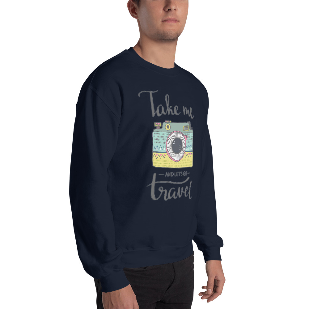 Take Me and Let's Go Travel - Sweatshirt - Image 6