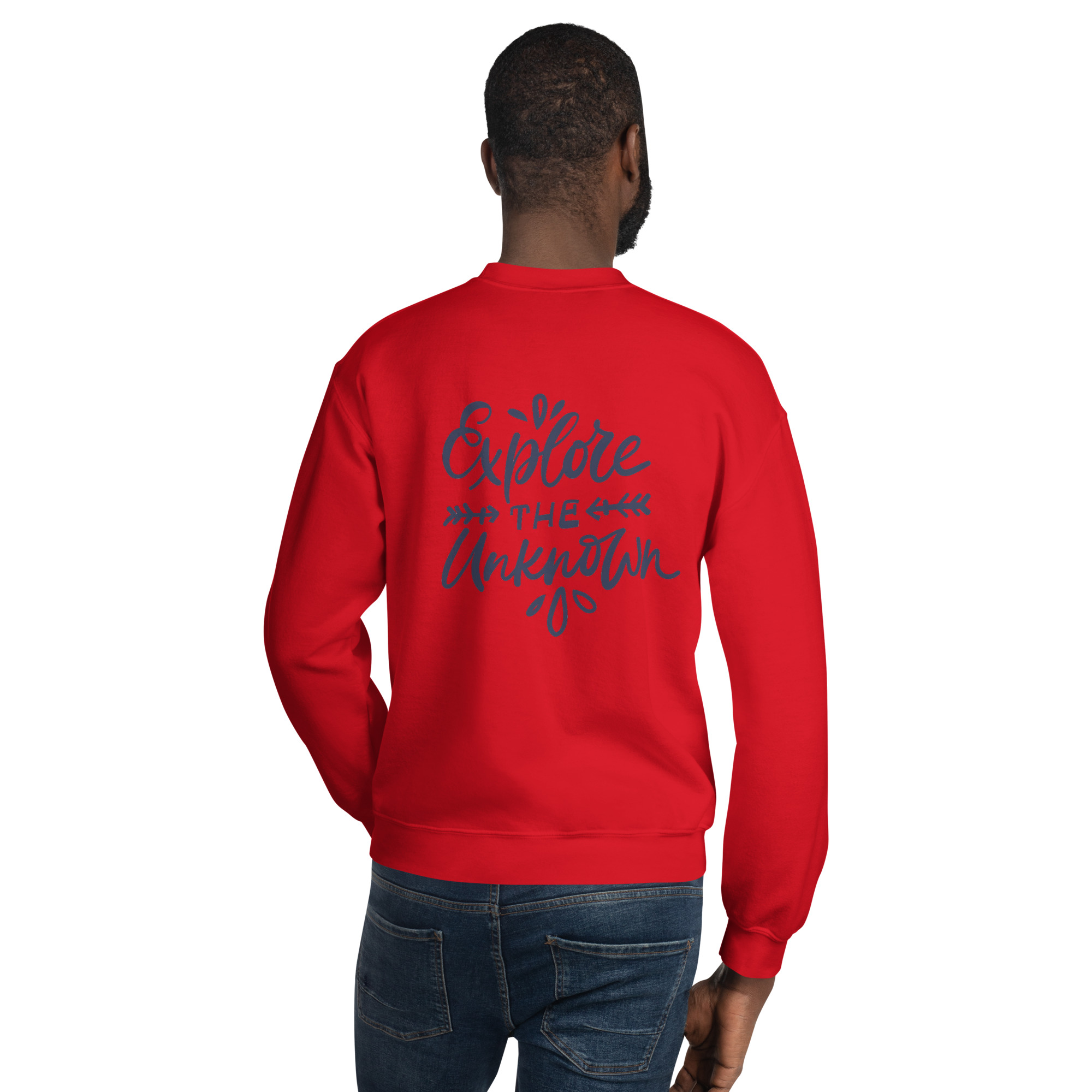Explore the Unknown - Unisex Sweatshirt - Image 4