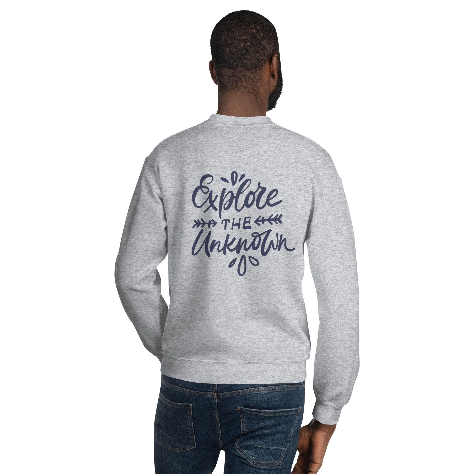 Explore the Unknown - Unisex Sweatshirt - Image 7