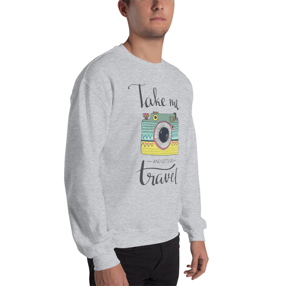 Take Me and Let's Go Travel - Sweatshirt - Image 14