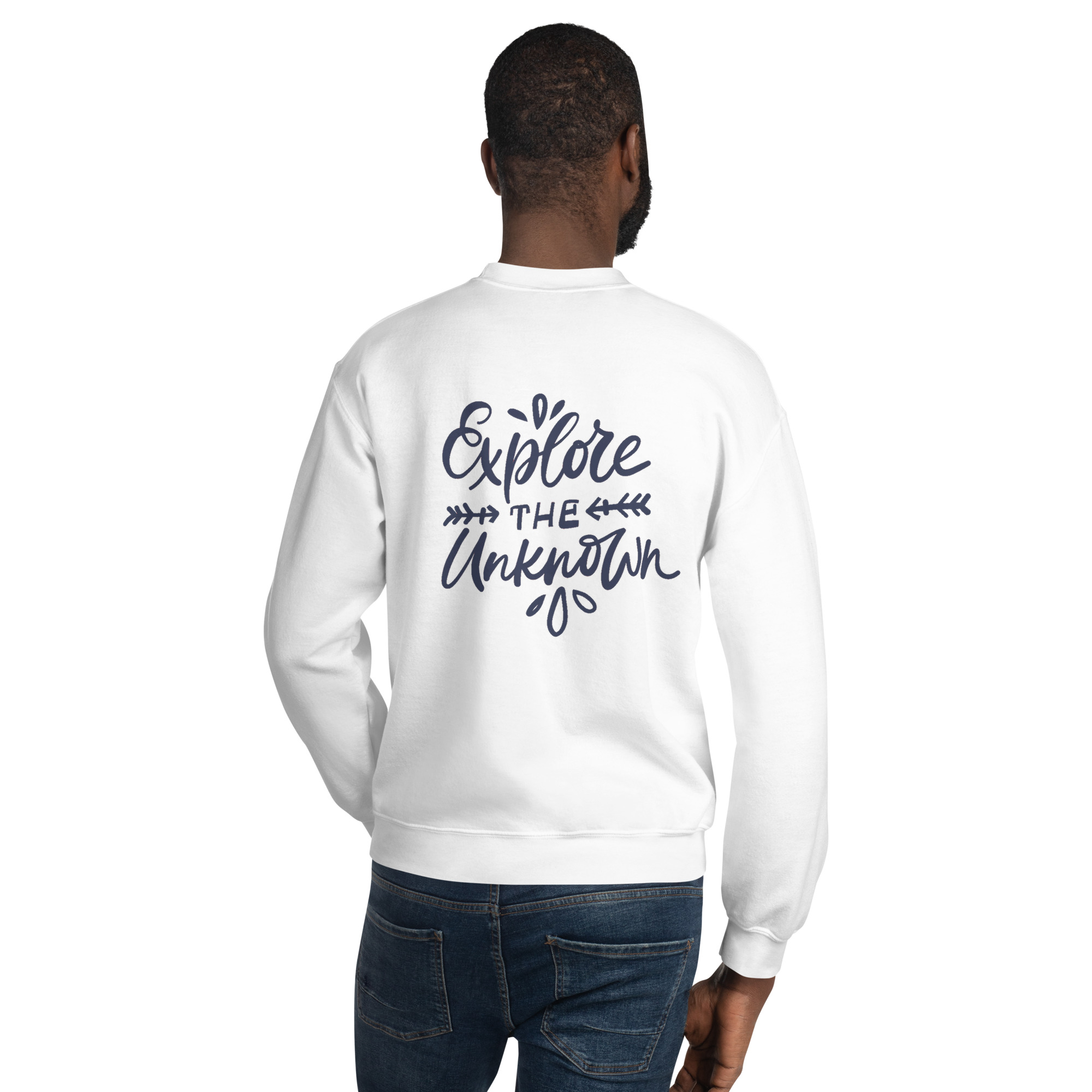Explore the Unknown - Unisex Sweatshirt - Image 9