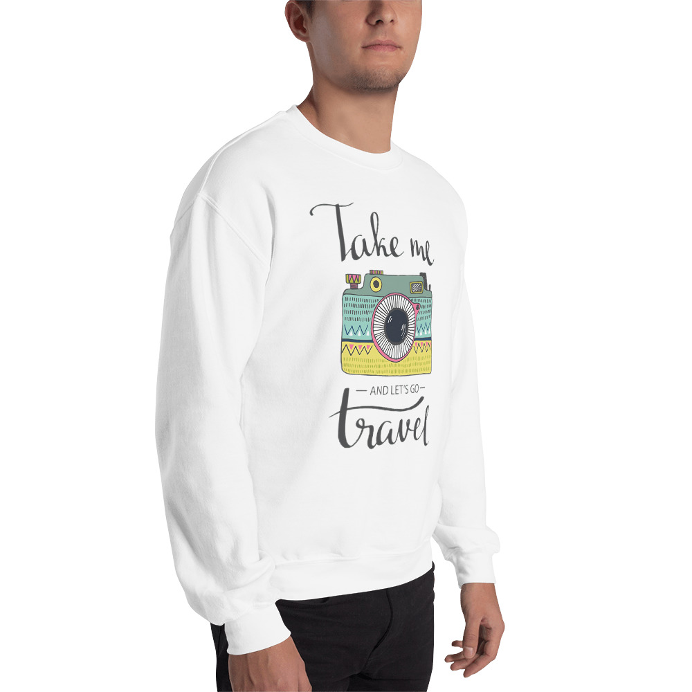 Take Me and Let's Go Travel - Sweatshirt - Image 20
