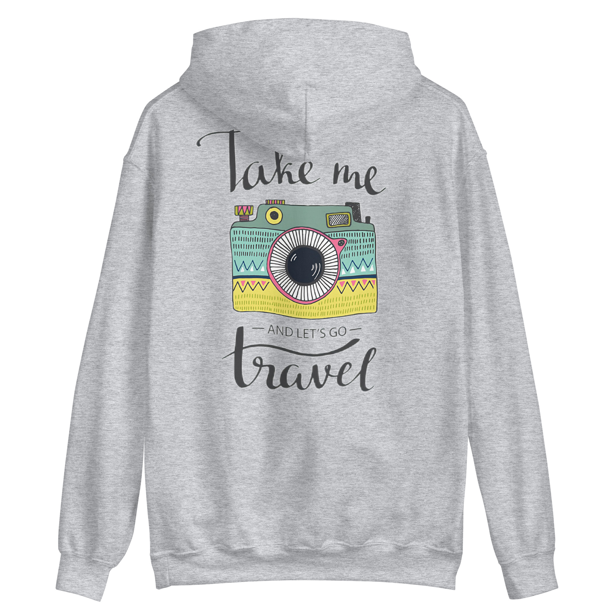 Take Me and Let's Go Travel - Hoodie - Image 5