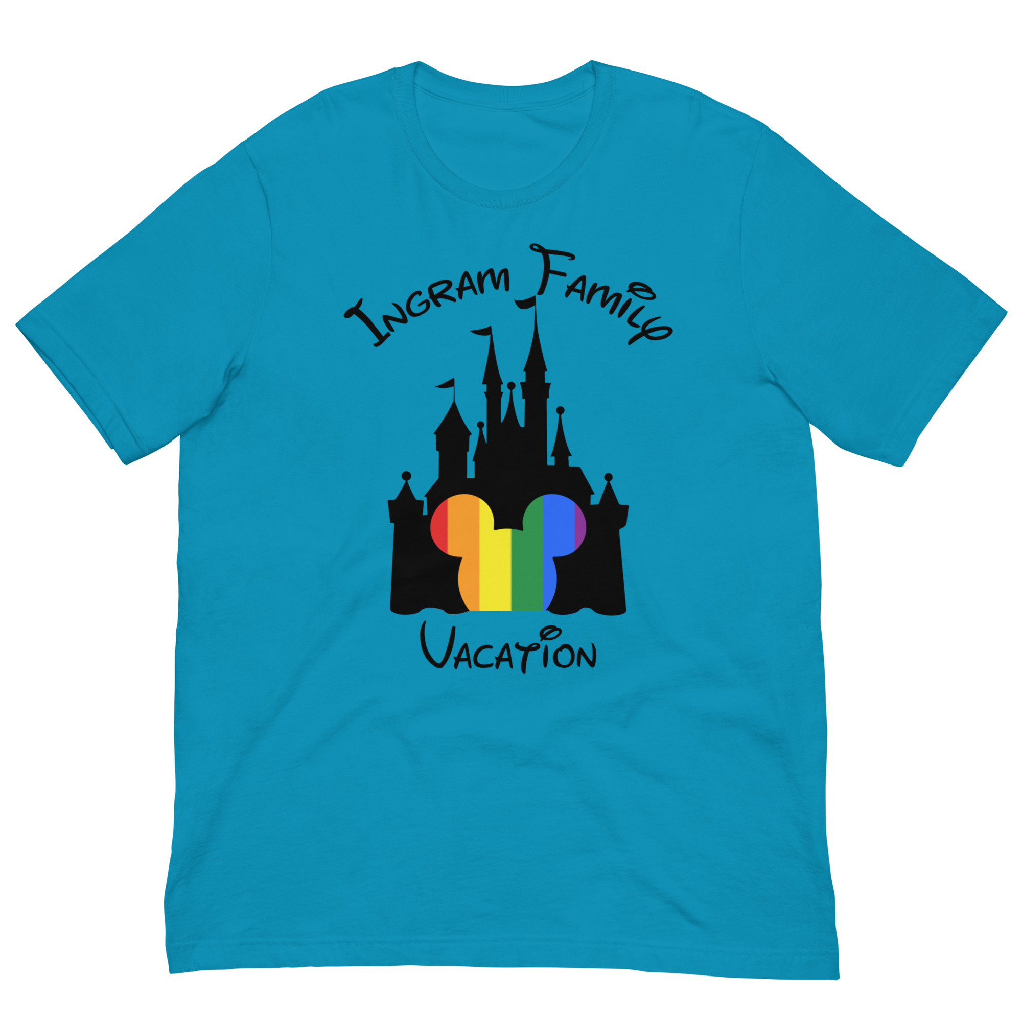 Ingram Family Disney Castle With Pride Mickey - Image 5