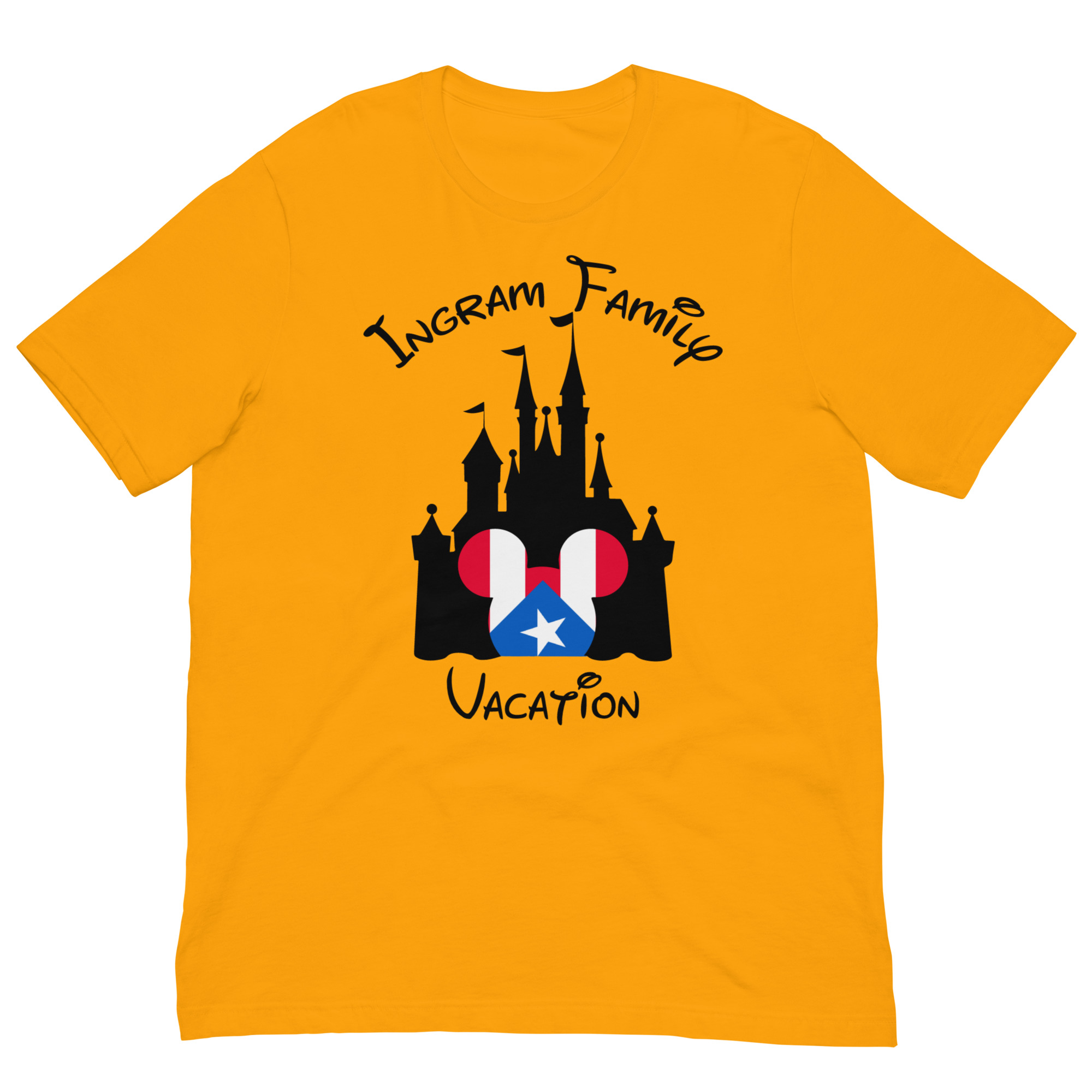 Ingram Family Disney Castle with Puerto Rico Mickey - Image 8