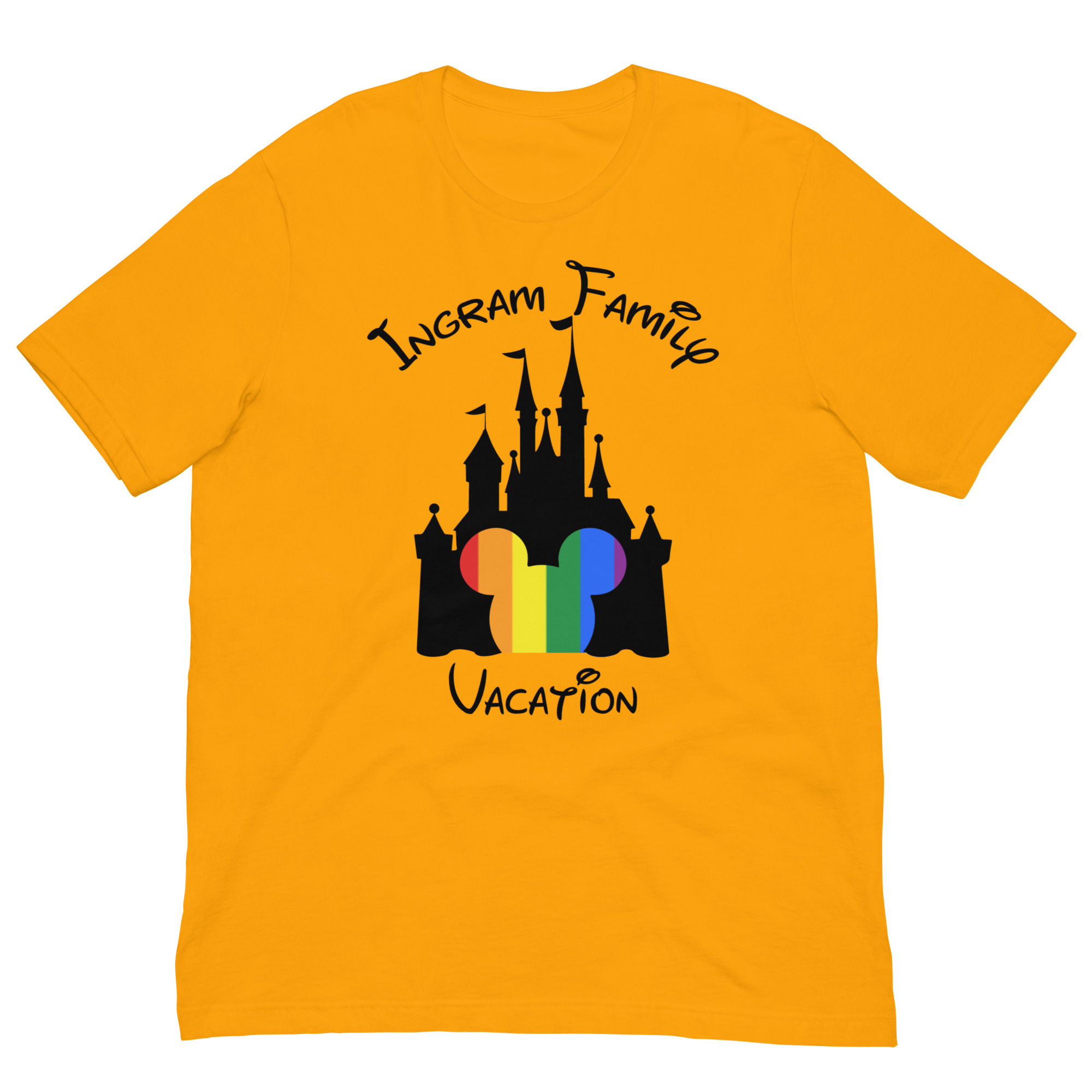 Ingram Family Disney Castle With Pride Mickey - Image 8