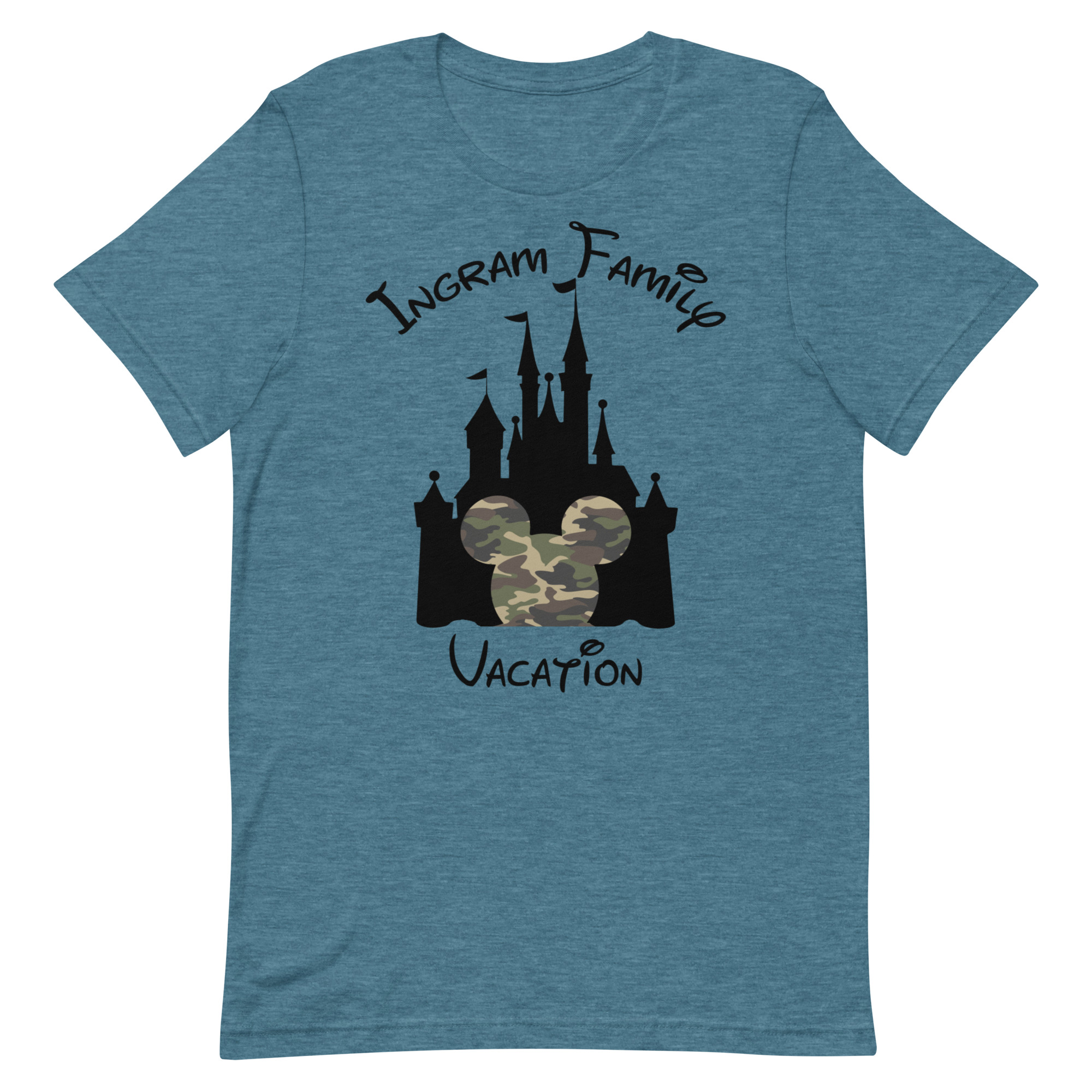 Ingram Family Disney Castle with Camo Mickey - Image 4