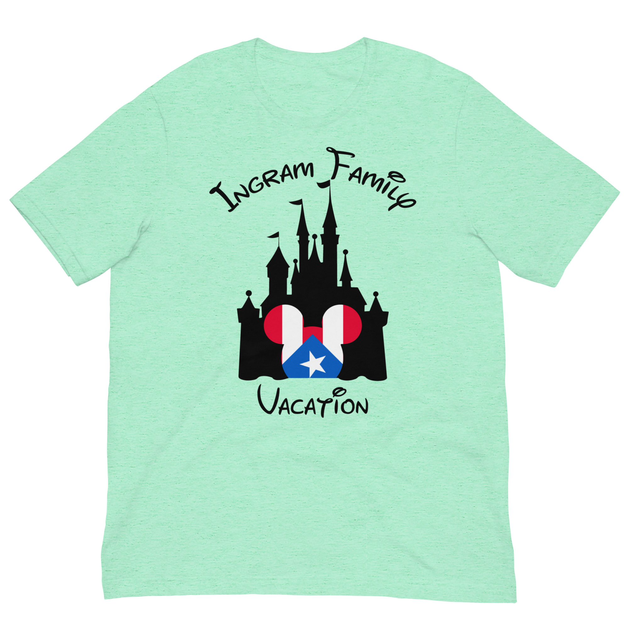 Ingram Family Disney Castle with Puerto Rico Mickey - Image 17