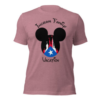 Ingram Family Disney Mickey with Puerto Rico Castle