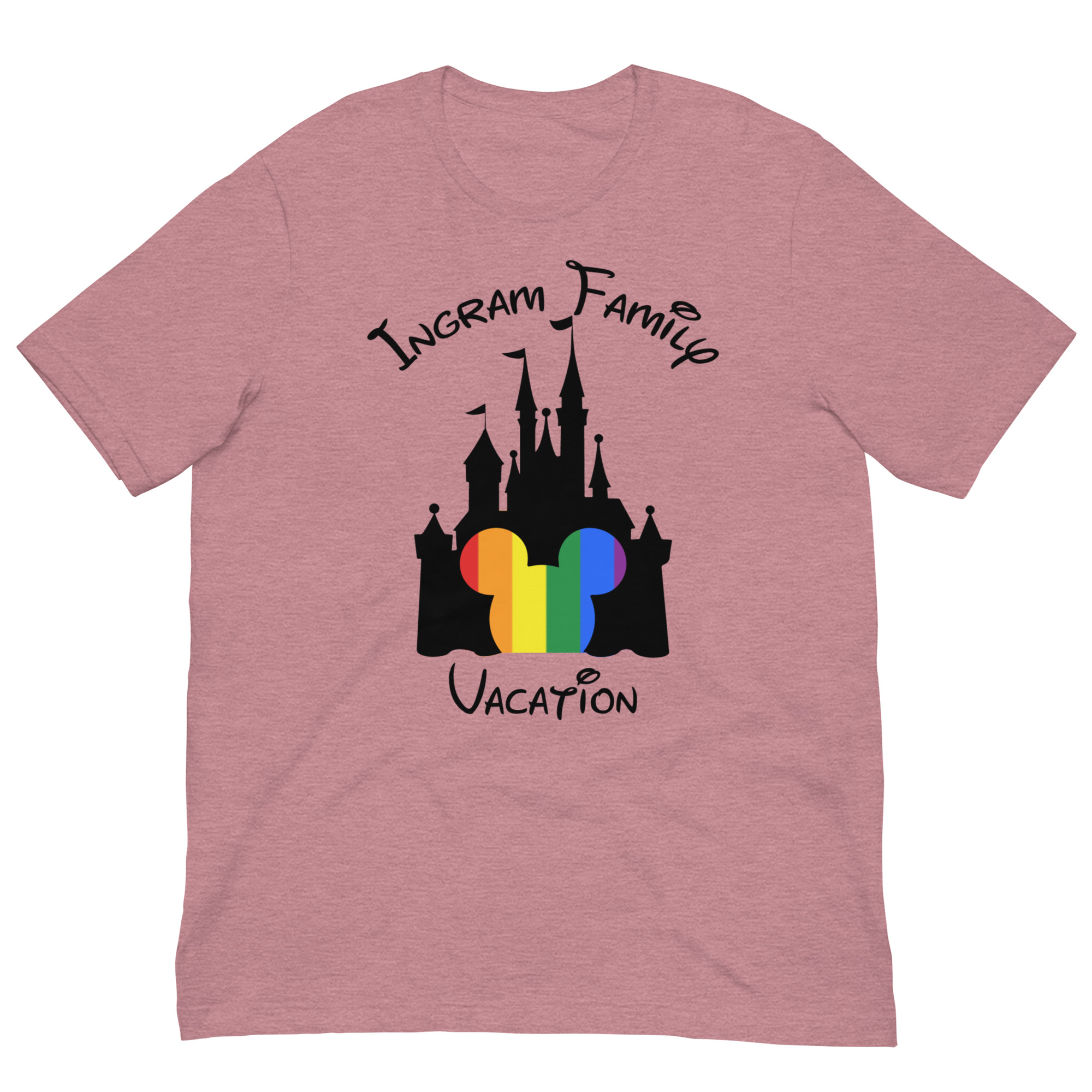 Ingram Family Disney Castle With Pride Mickey - Image 7
