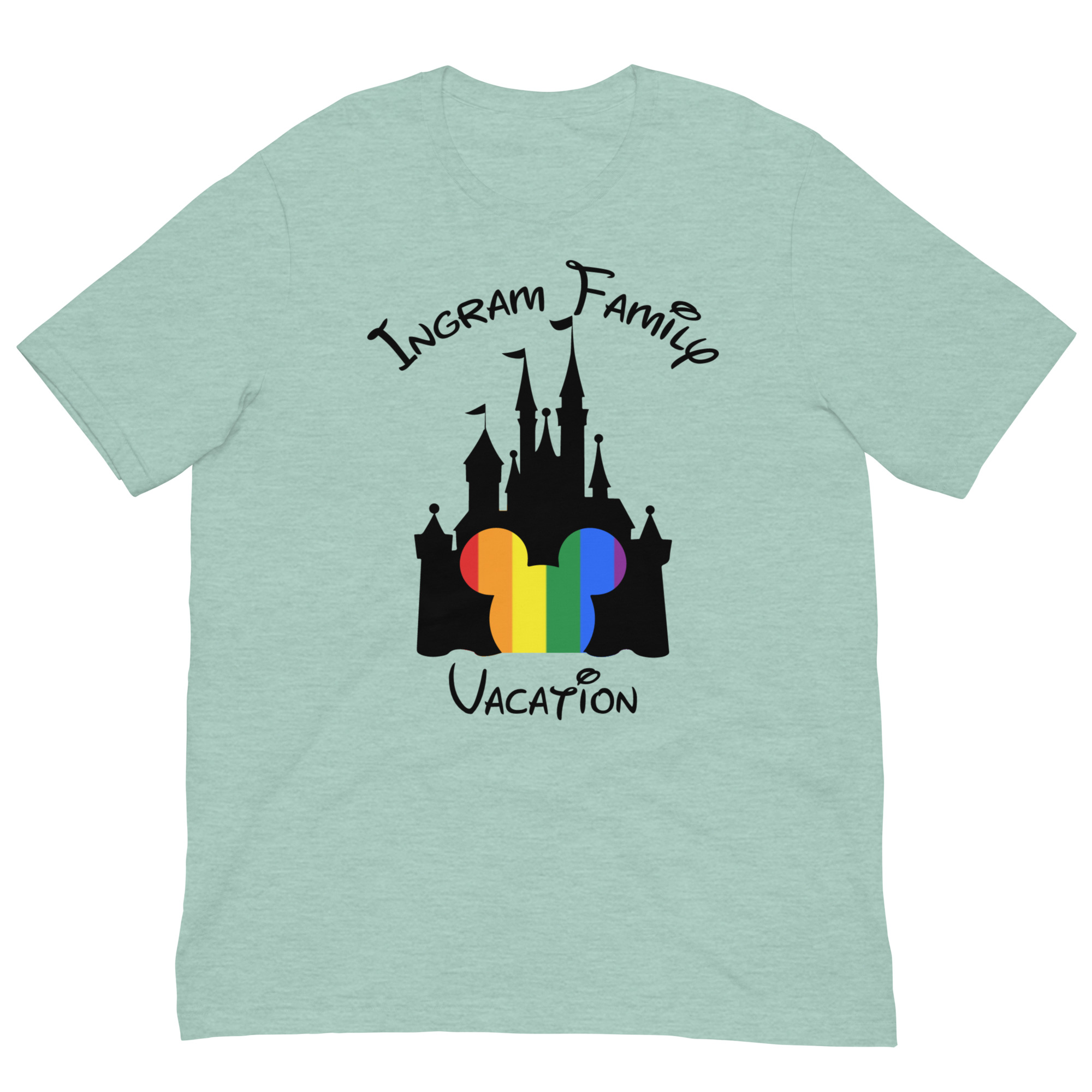 Ingram Family Disney Castle With Pride Mickey - Image 10