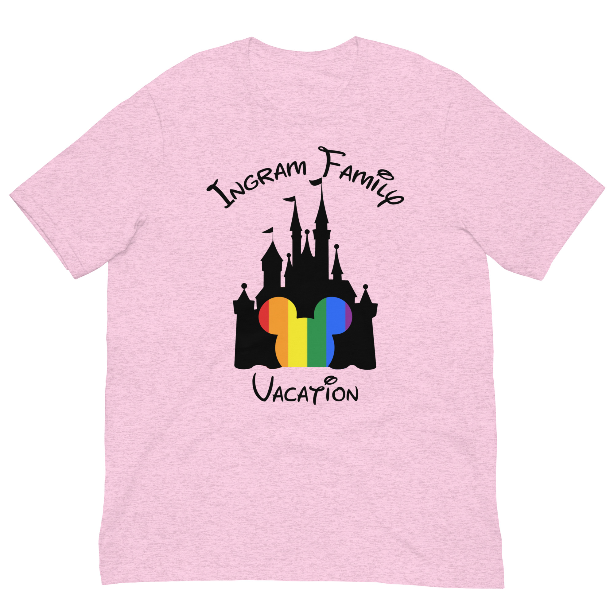Ingram Family Disney Castle With Pride Mickey - Image 9