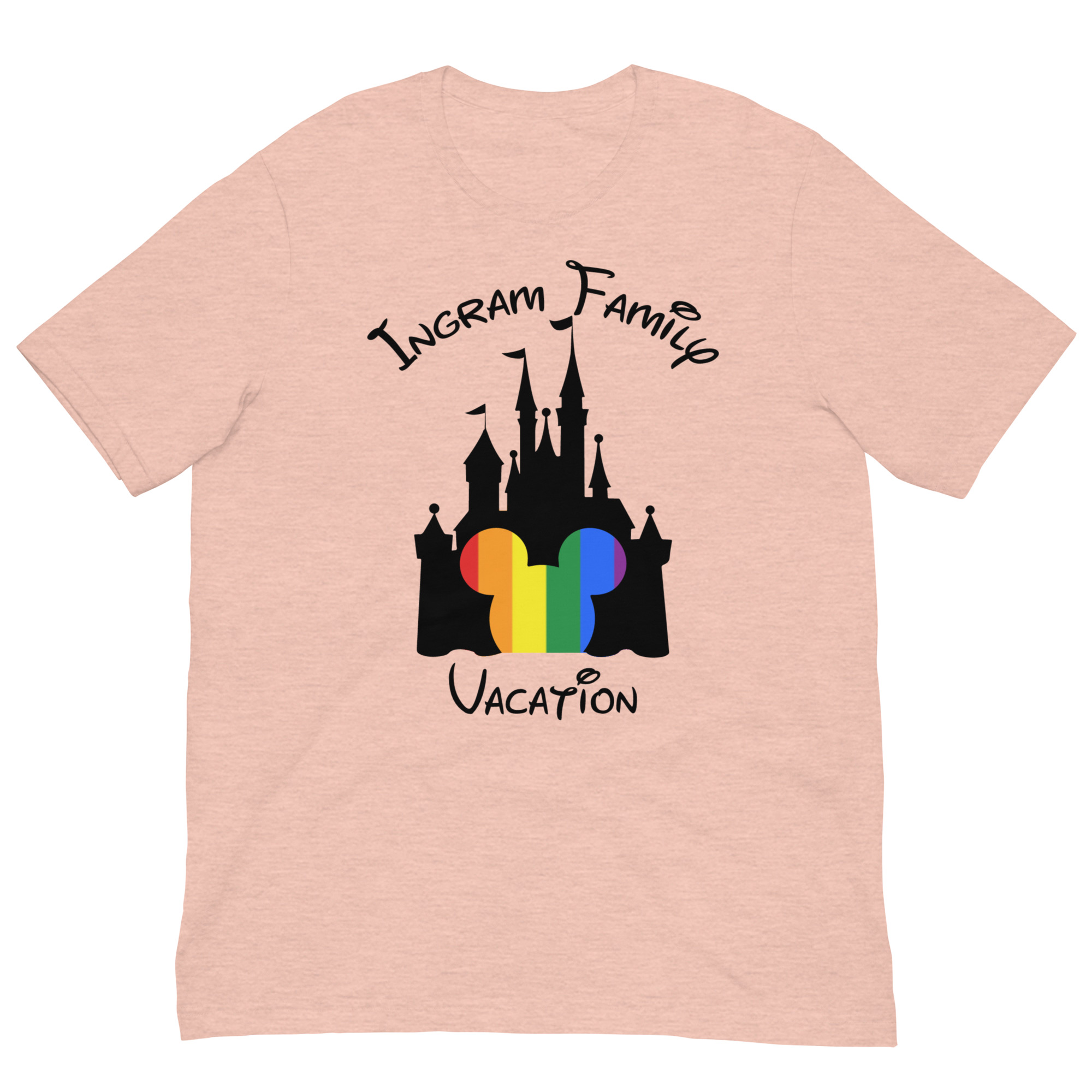 Ingram Family Disney Castle With Pride Mickey - Image 11