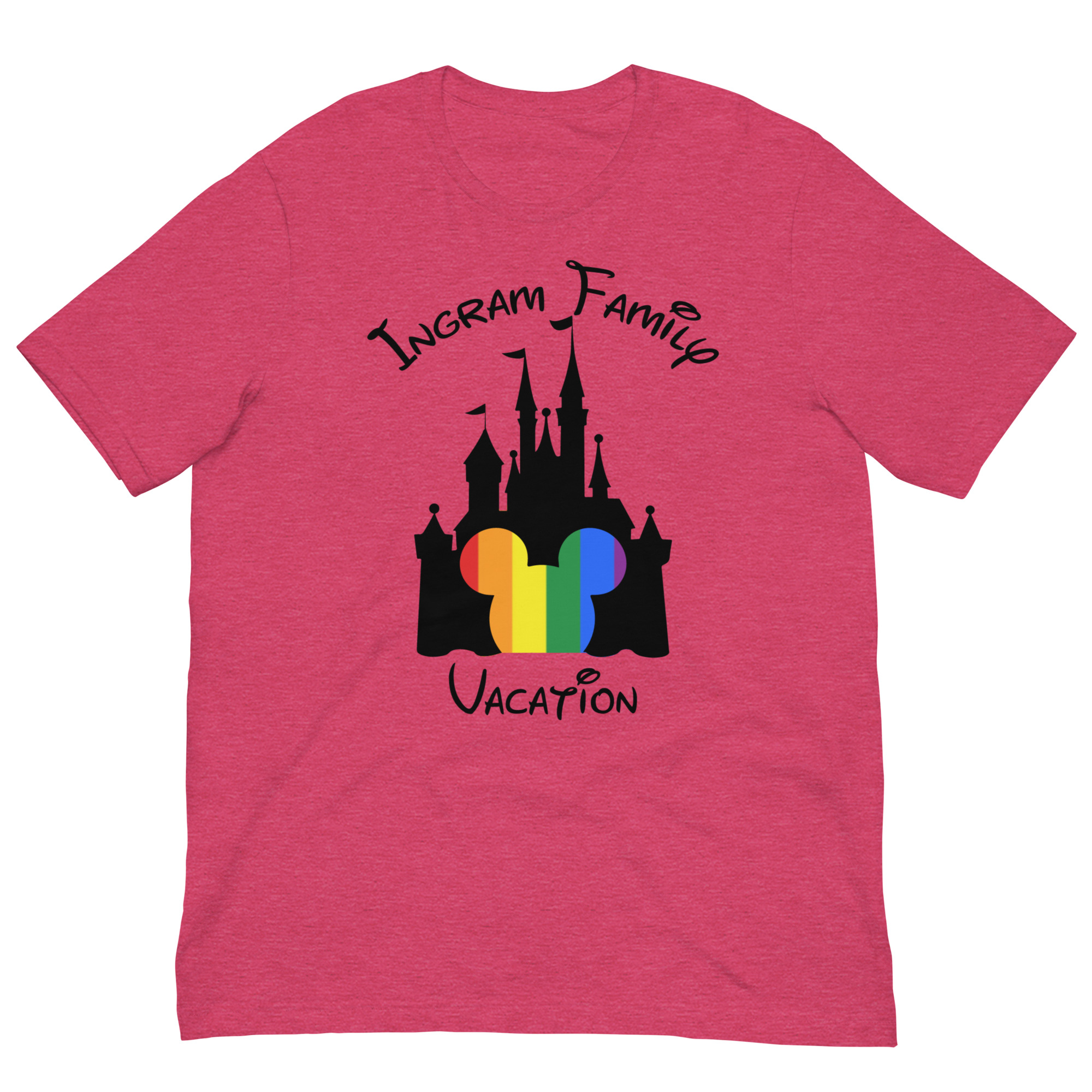 Ingram Family Disney Castle With Pride Mickey - Image 3