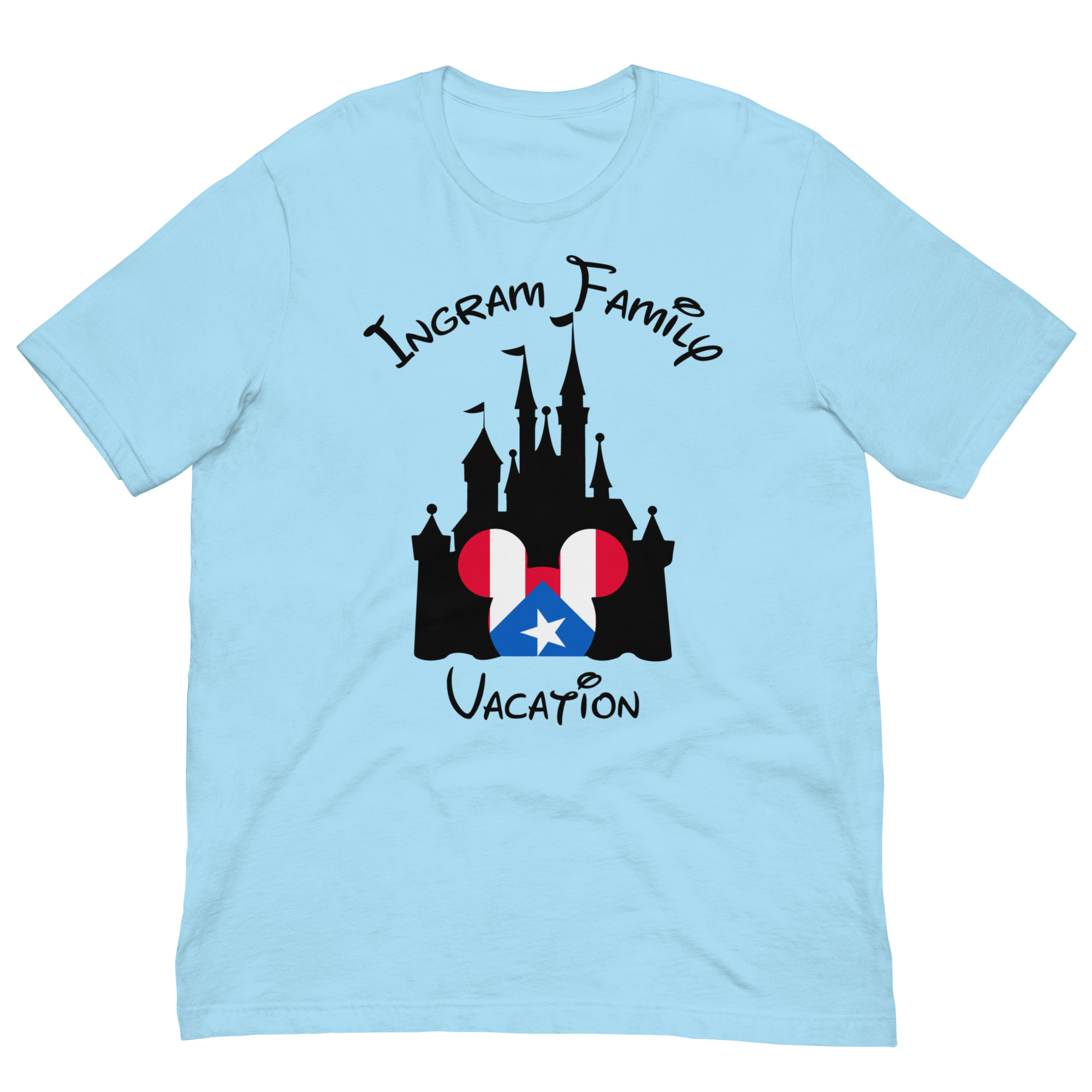 Ingram Family Disney Castle with Puerto Rico Mickey - Image 13