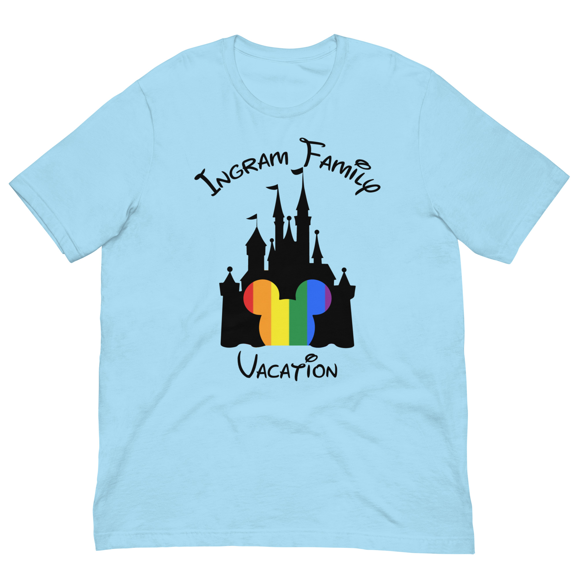 Ingram Family Disney Castle With Pride Mickey - Image 13