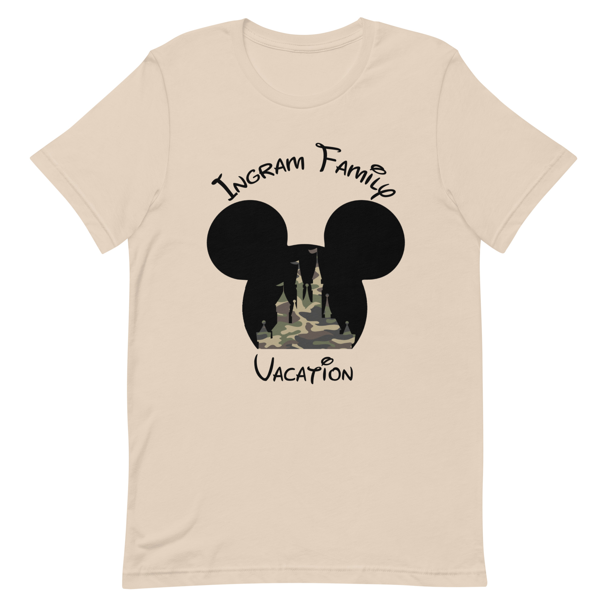 Ingram Family Disney Mickey with Camo Castle
