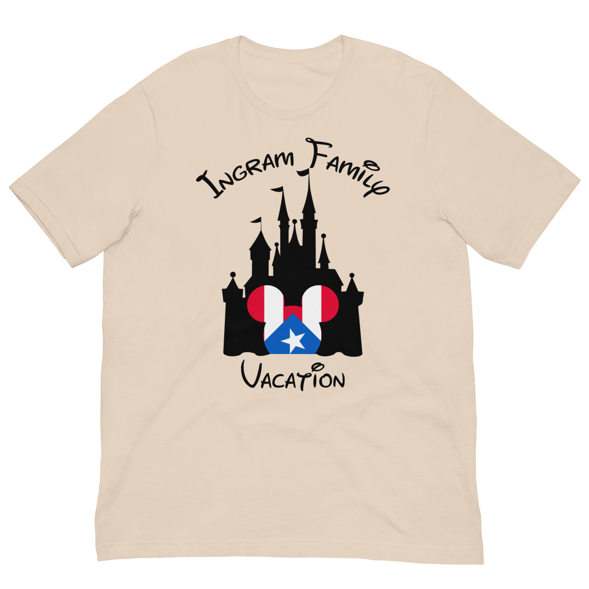 Ingram Family Disney Castle with Puerto Rico Mickey - Image 14