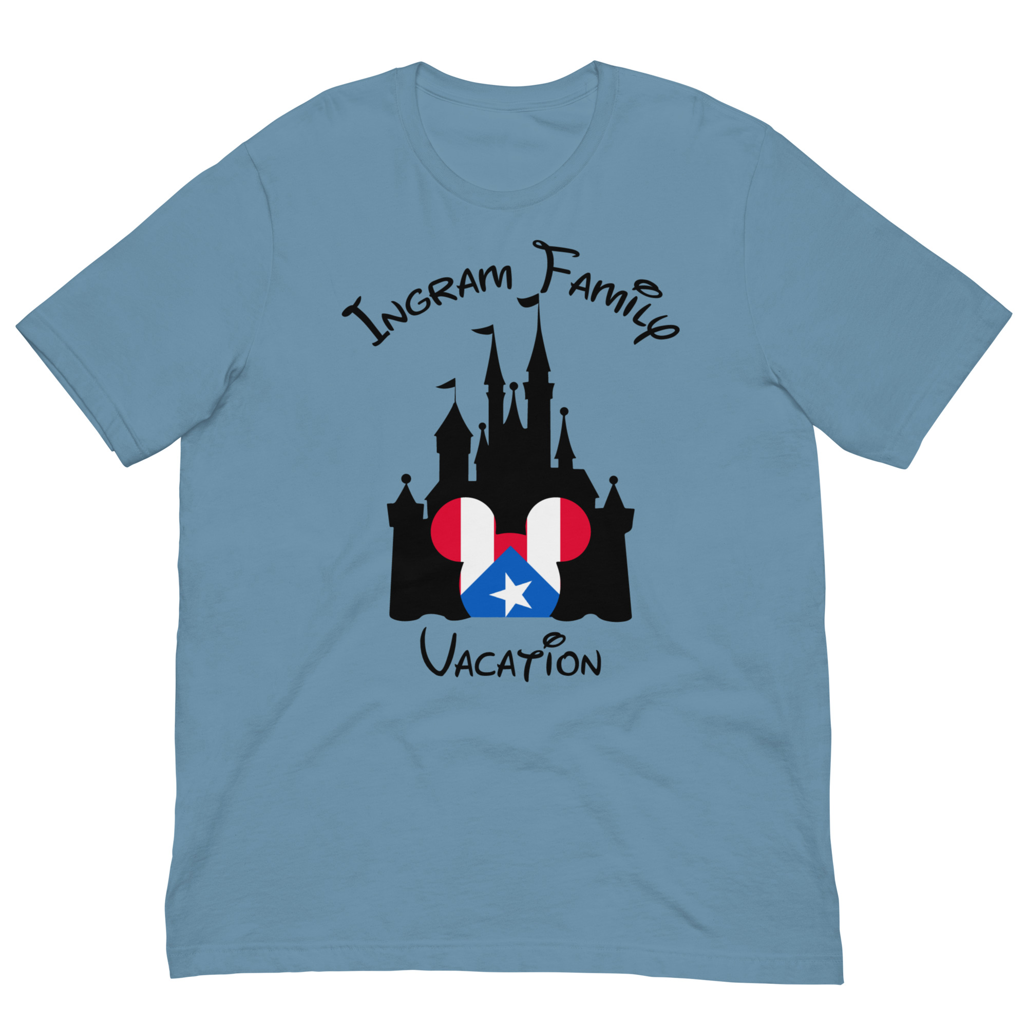 Ingram Family Disney Castle with Puerto Rico Mickey - Image 6