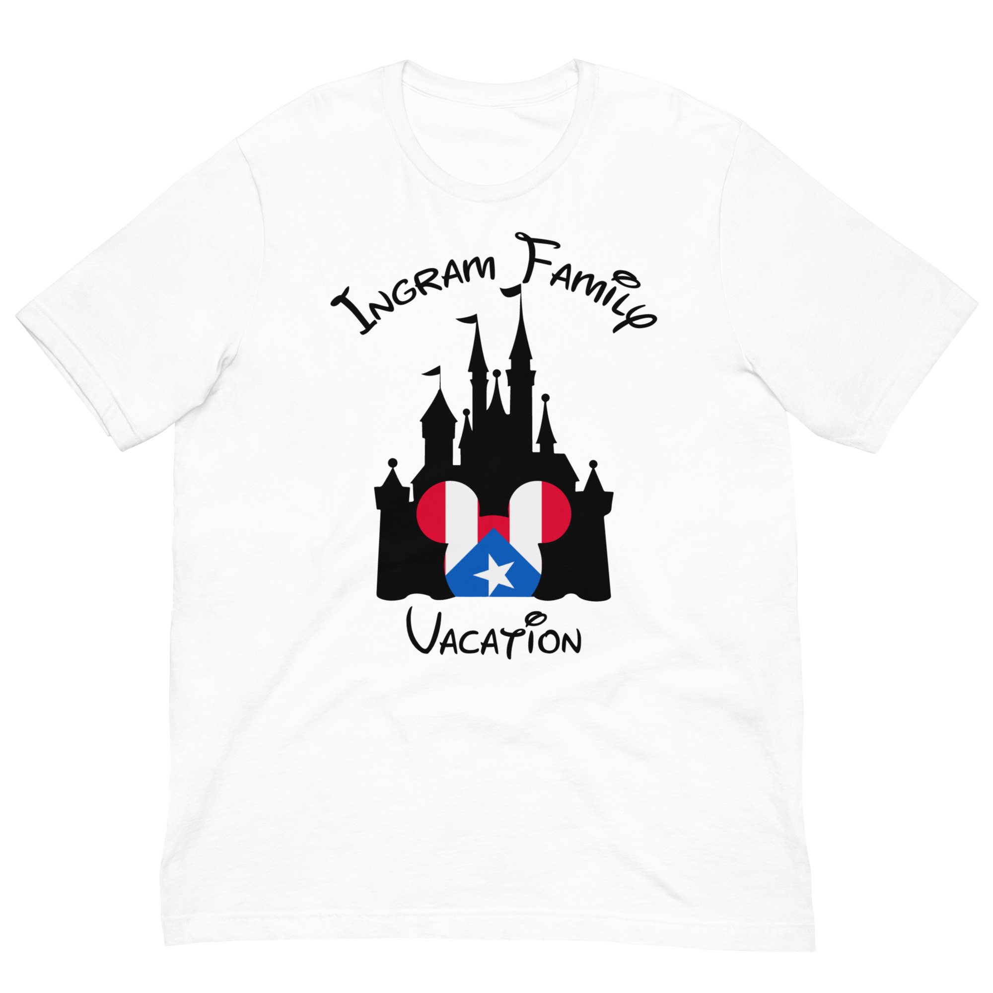 Ingram Family Disney Castle with Puerto Rico Mickey - Image 19