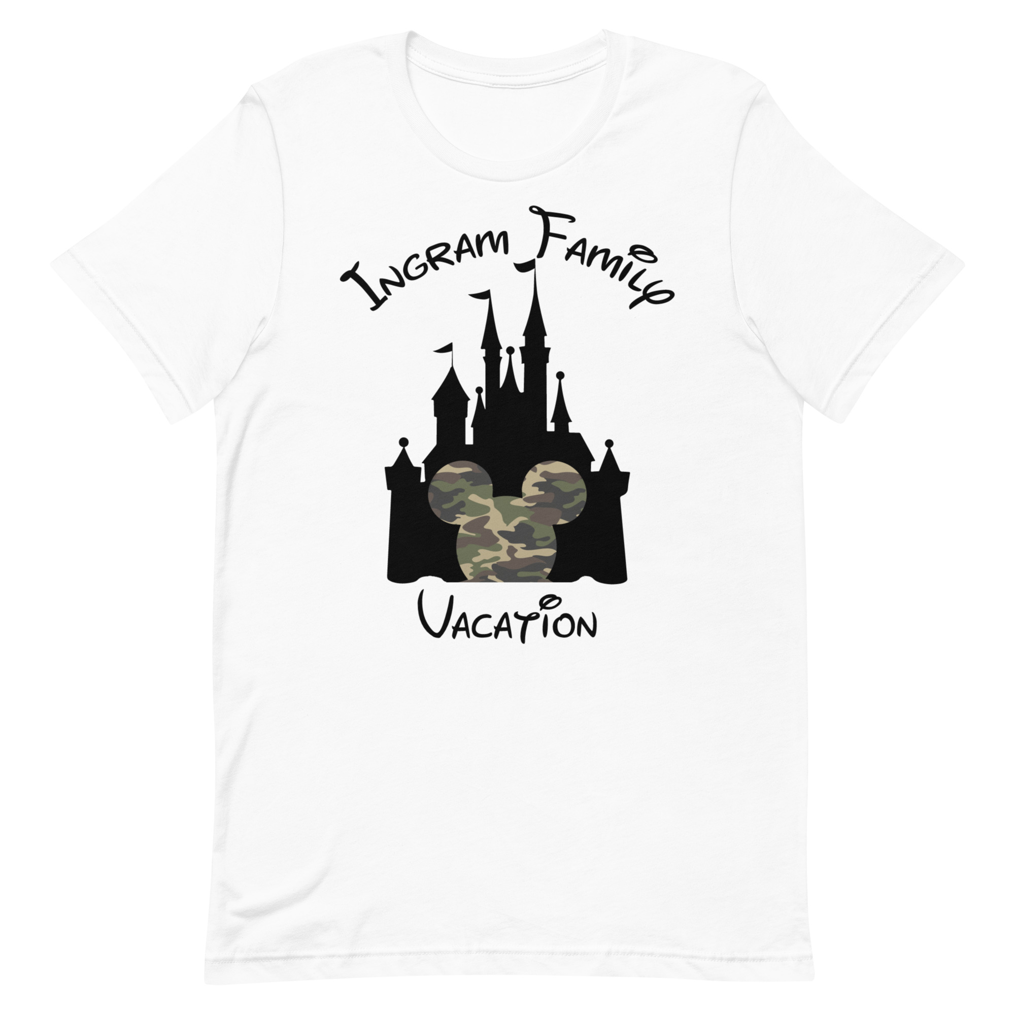Ingram Family Disney Castle with Camo Mickey - Image 19
