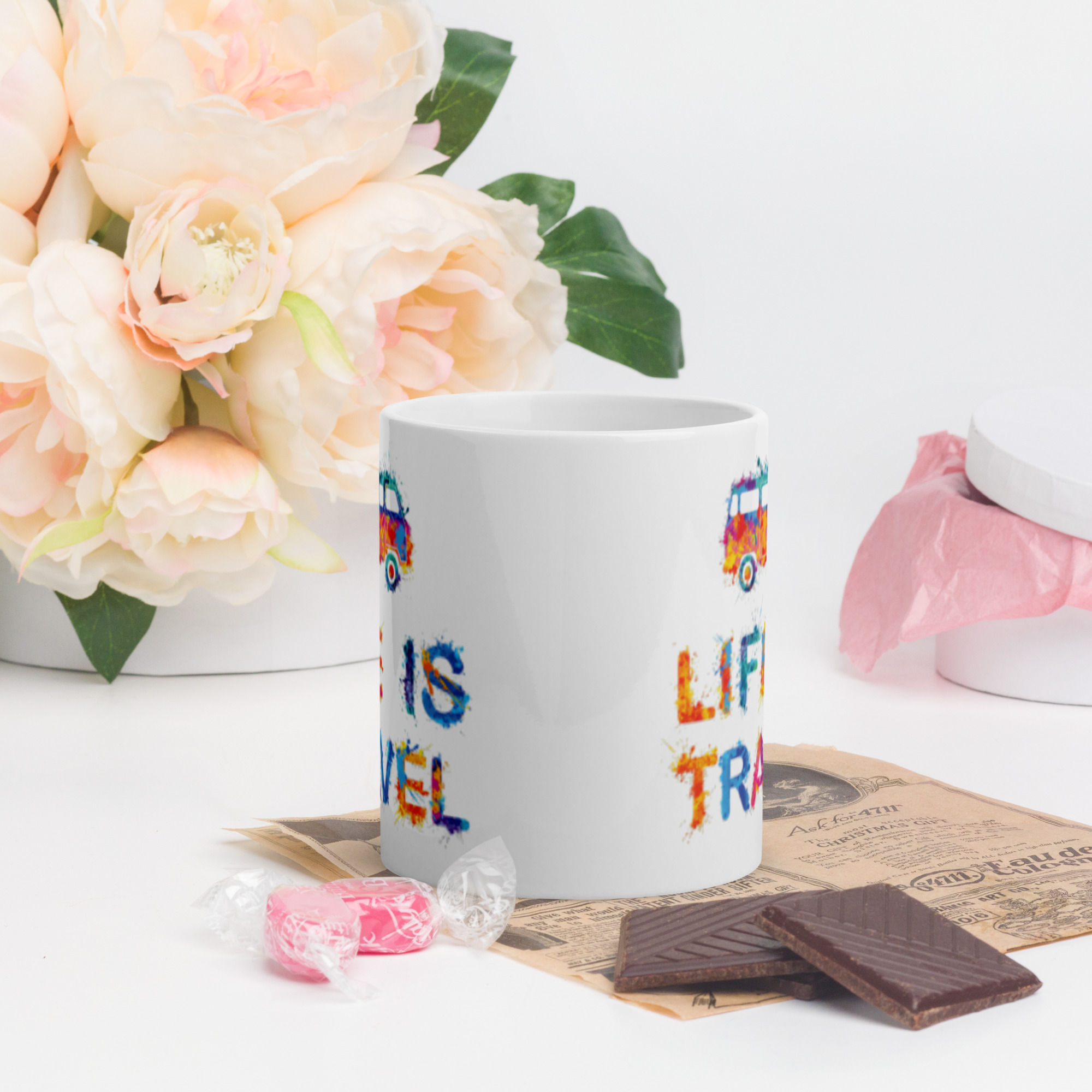 Life is Travel Ceramic Mug - Image 3