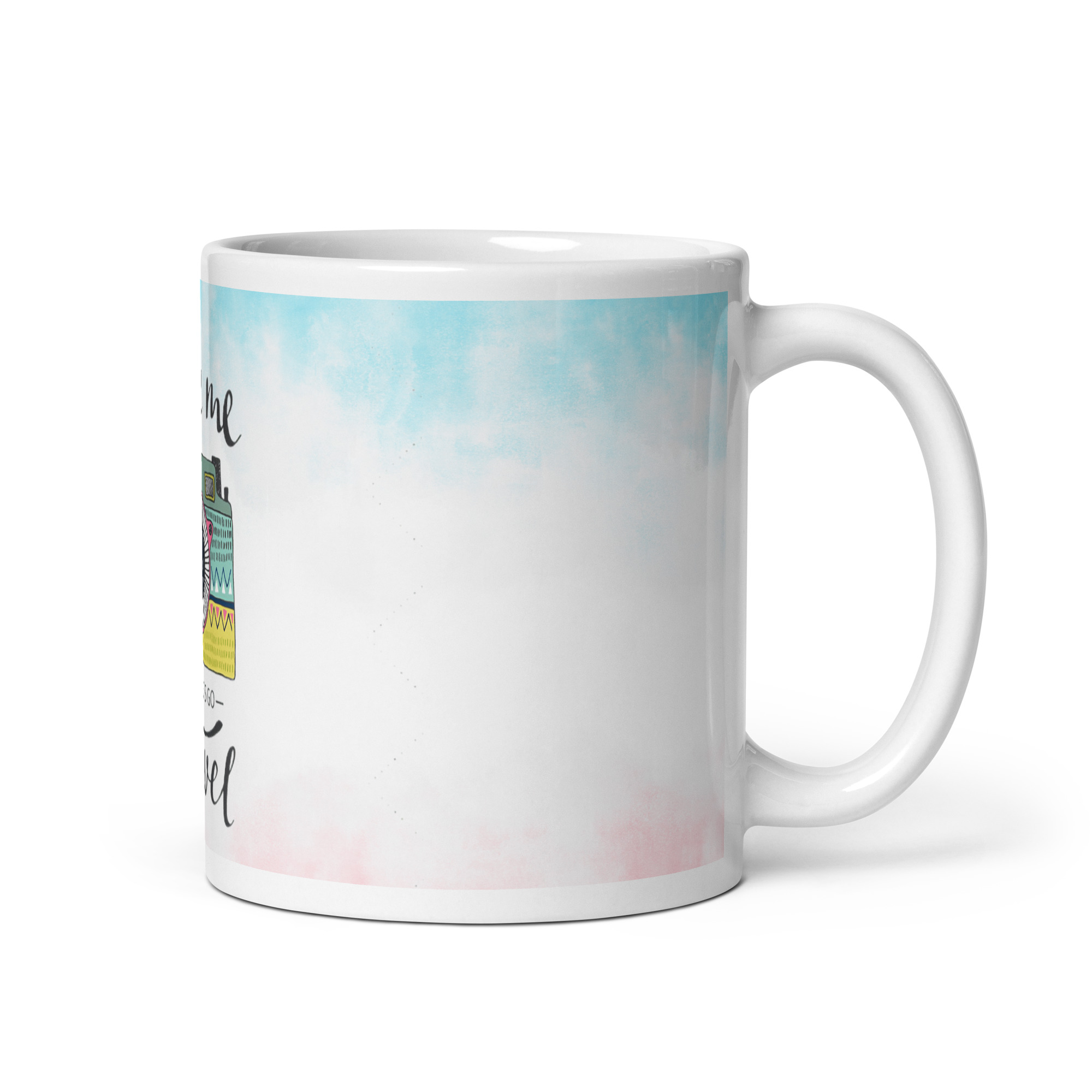 Take me and Let's Go Travel - Mug - Image 2