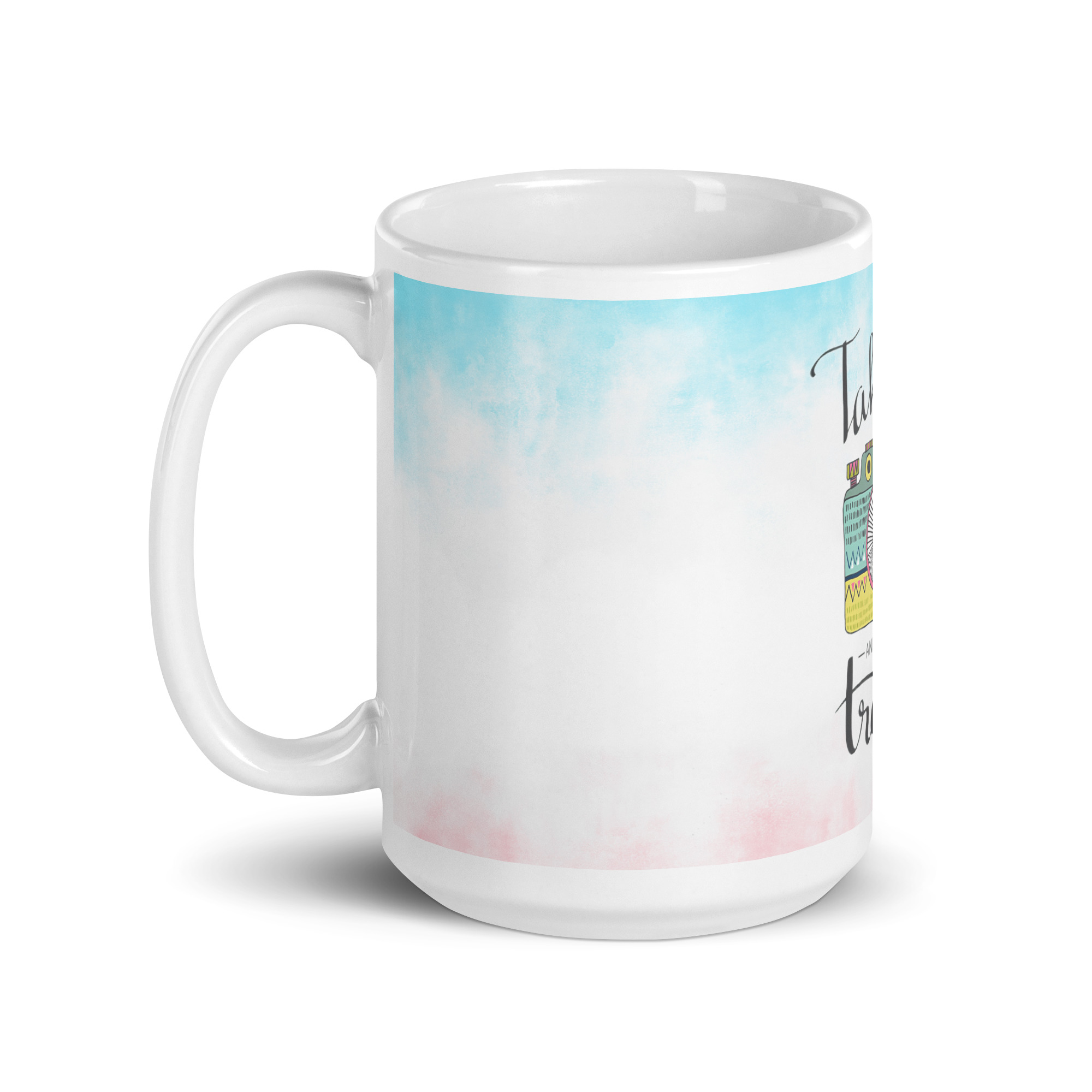 Take me and Let's Go Travel - Mug - Image 5