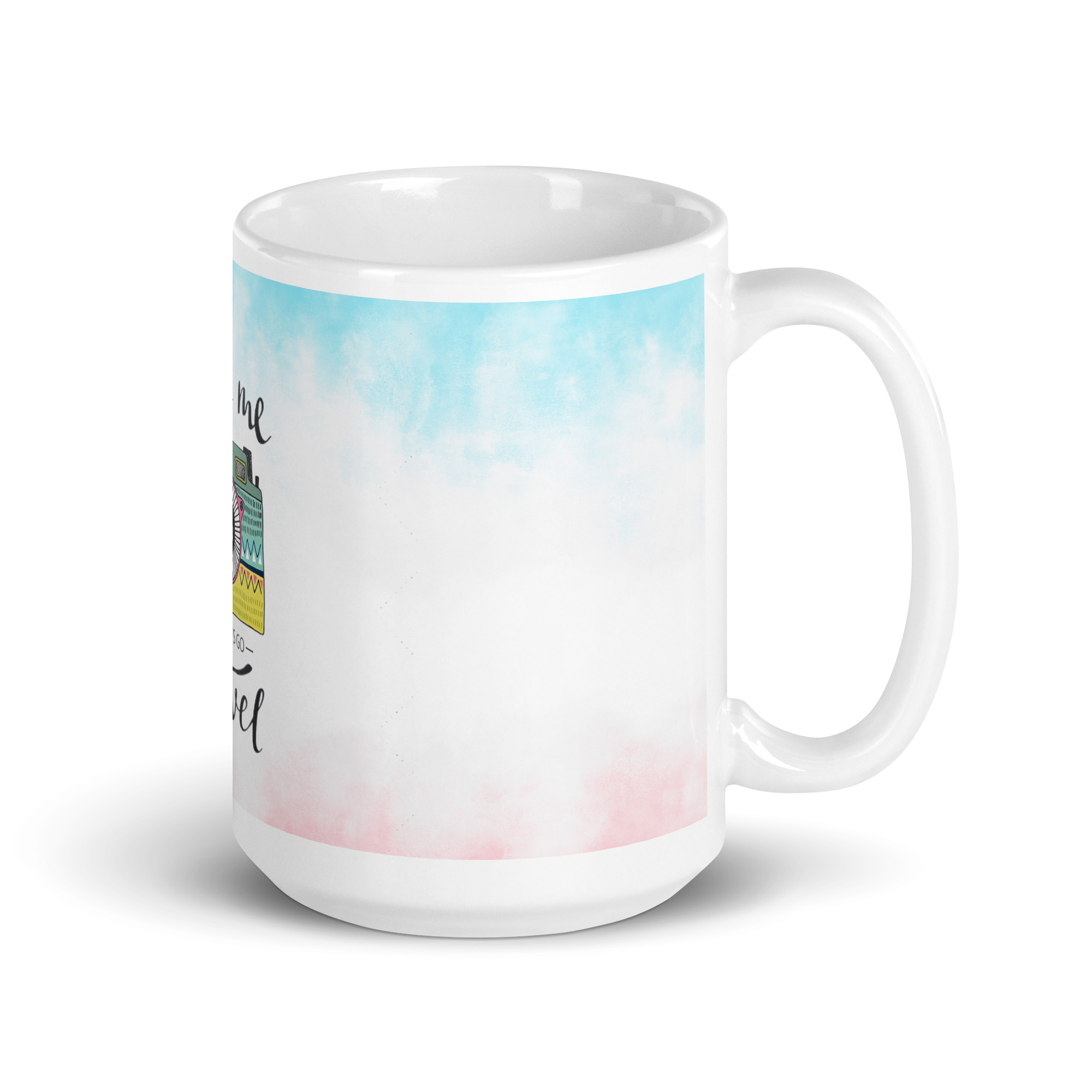 Take me and Let's Go Travel - Mug - Image 4