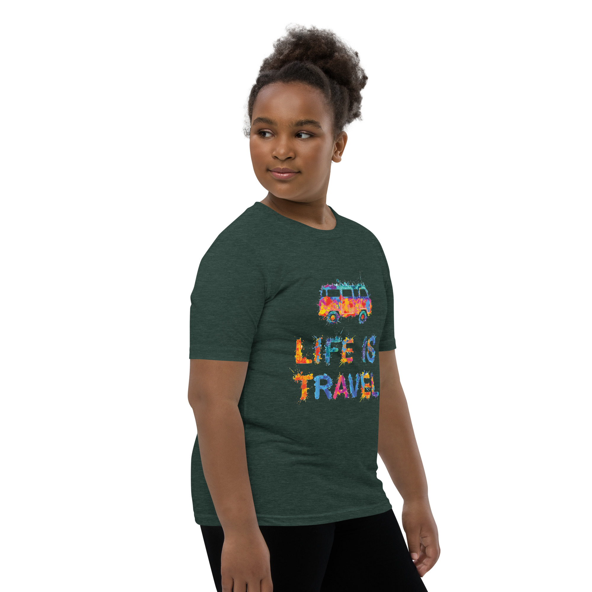 Life is Travel - Youth Short Sleeve T-Shirt - Image 9