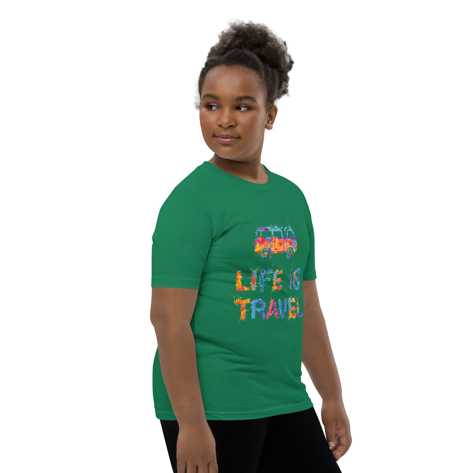 Life is Travel - Youth Short Sleeve T-Shirt - Image 12