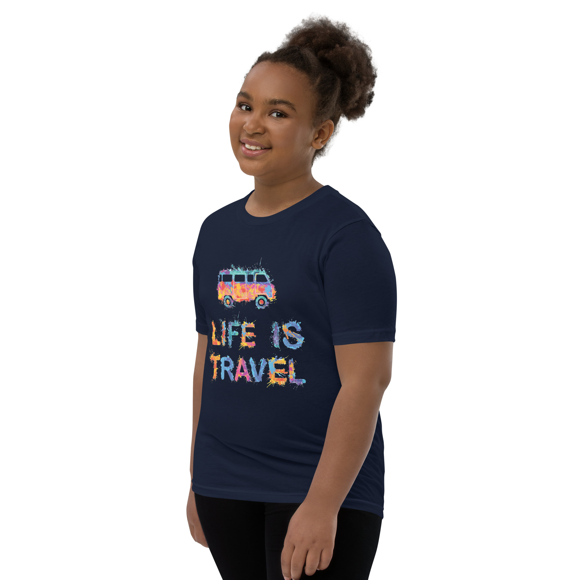 Life is Travel - Youth Short Sleeve T-Shirt - Image 5