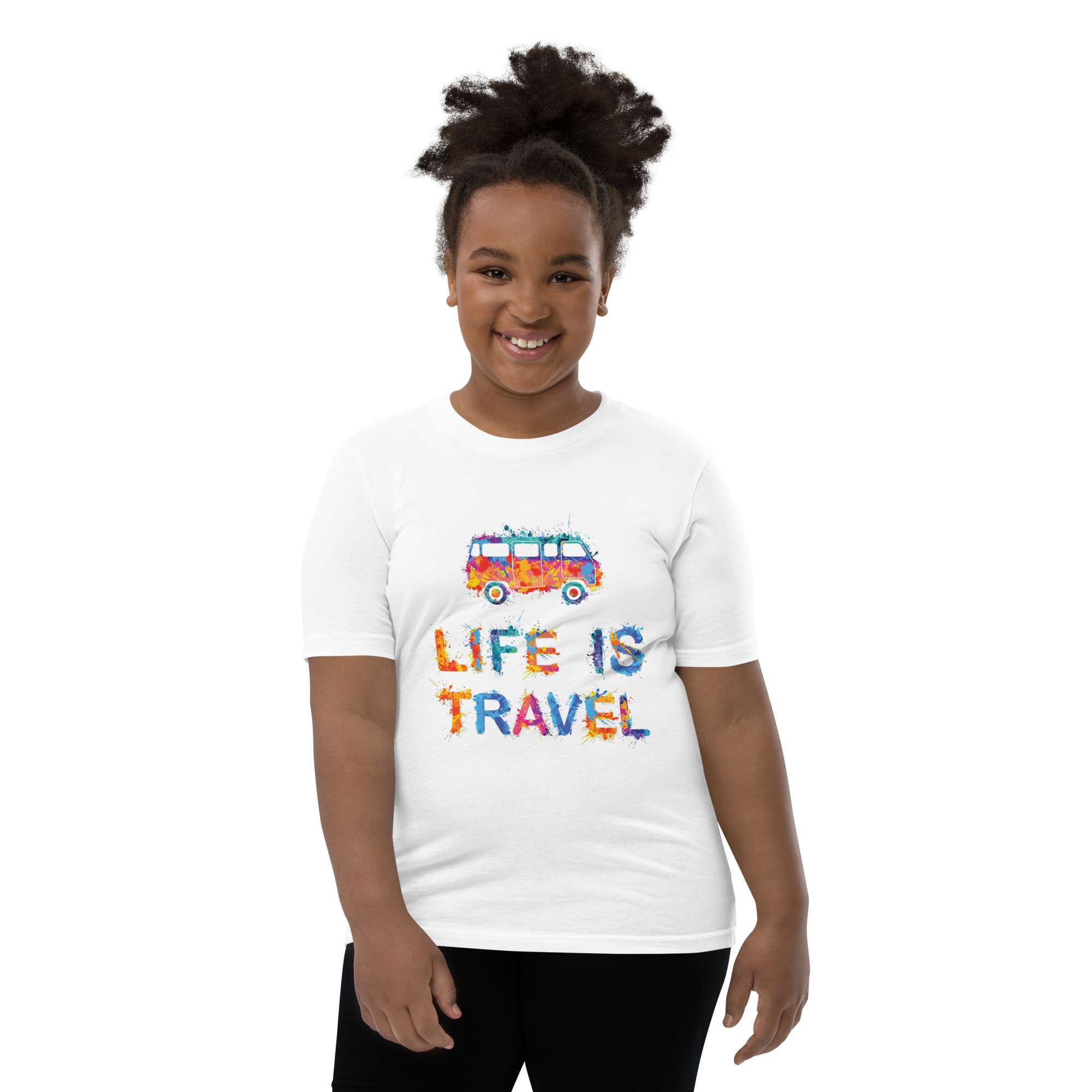 Life is Travel - Youth Short Sleeve T-Shirt - Image 16